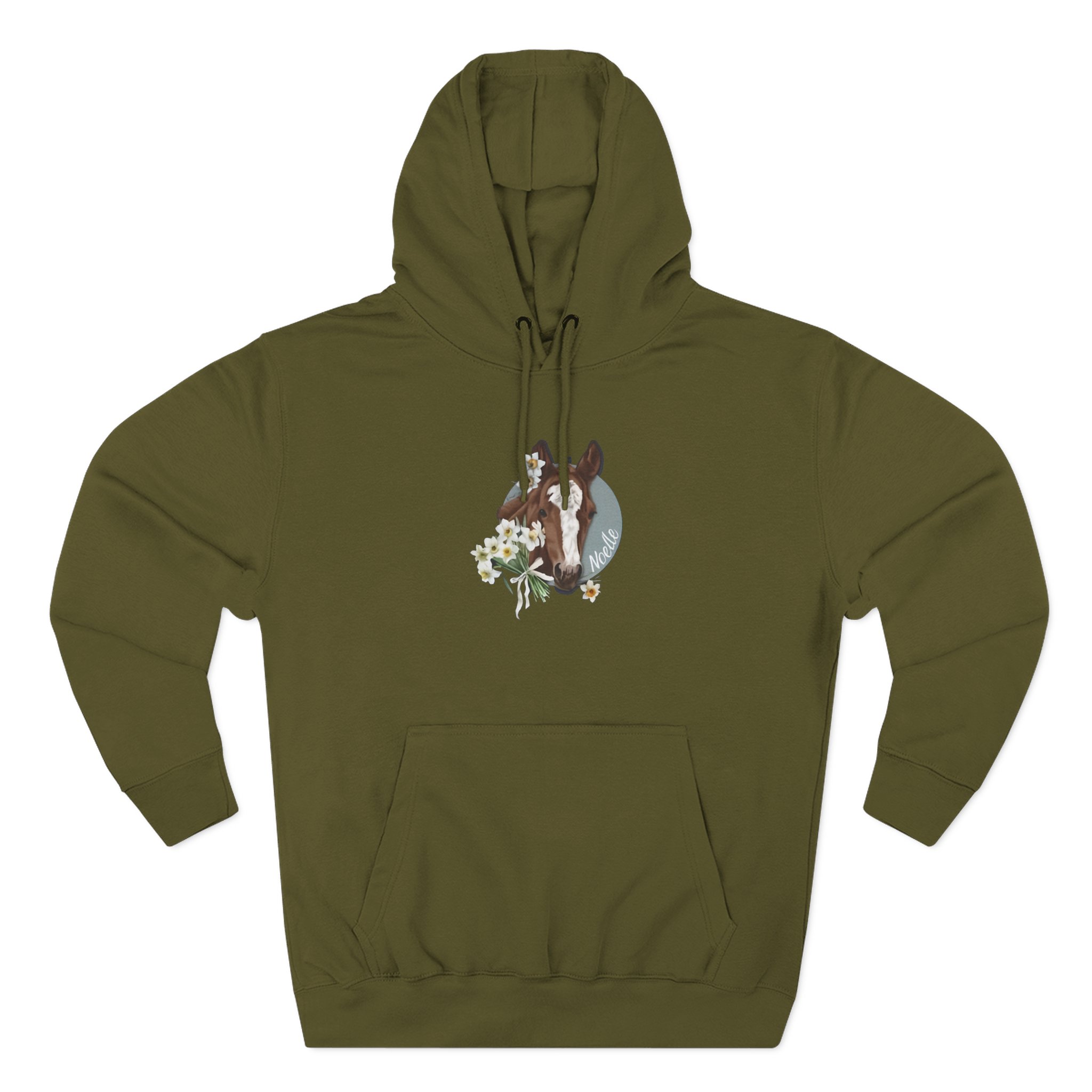 Katie Van Slyke Three-Panel Fleece Hoodie