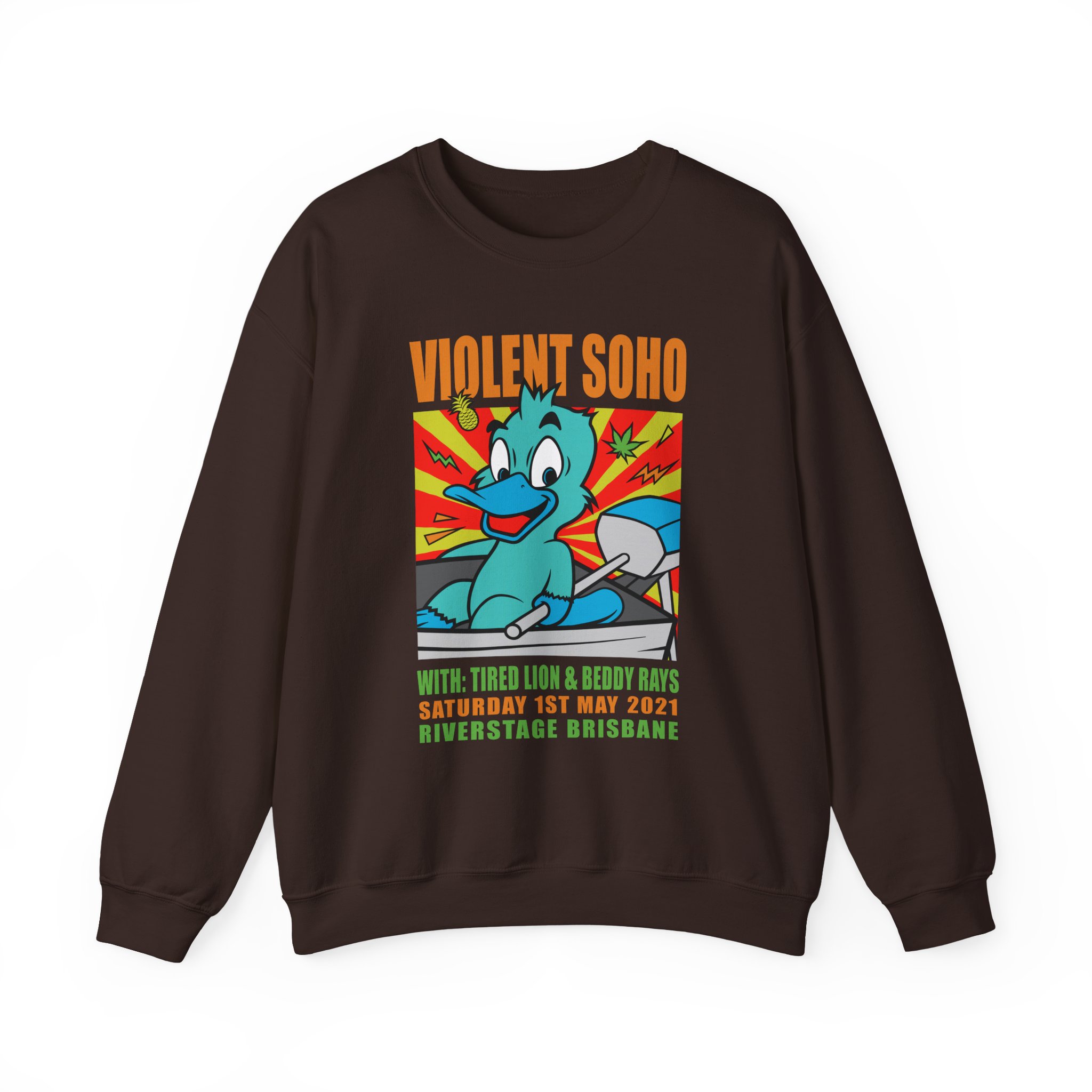 Violent Soho Event Poster Unisex Heavy Blendâ„¢ Crewneck Sweatshirt