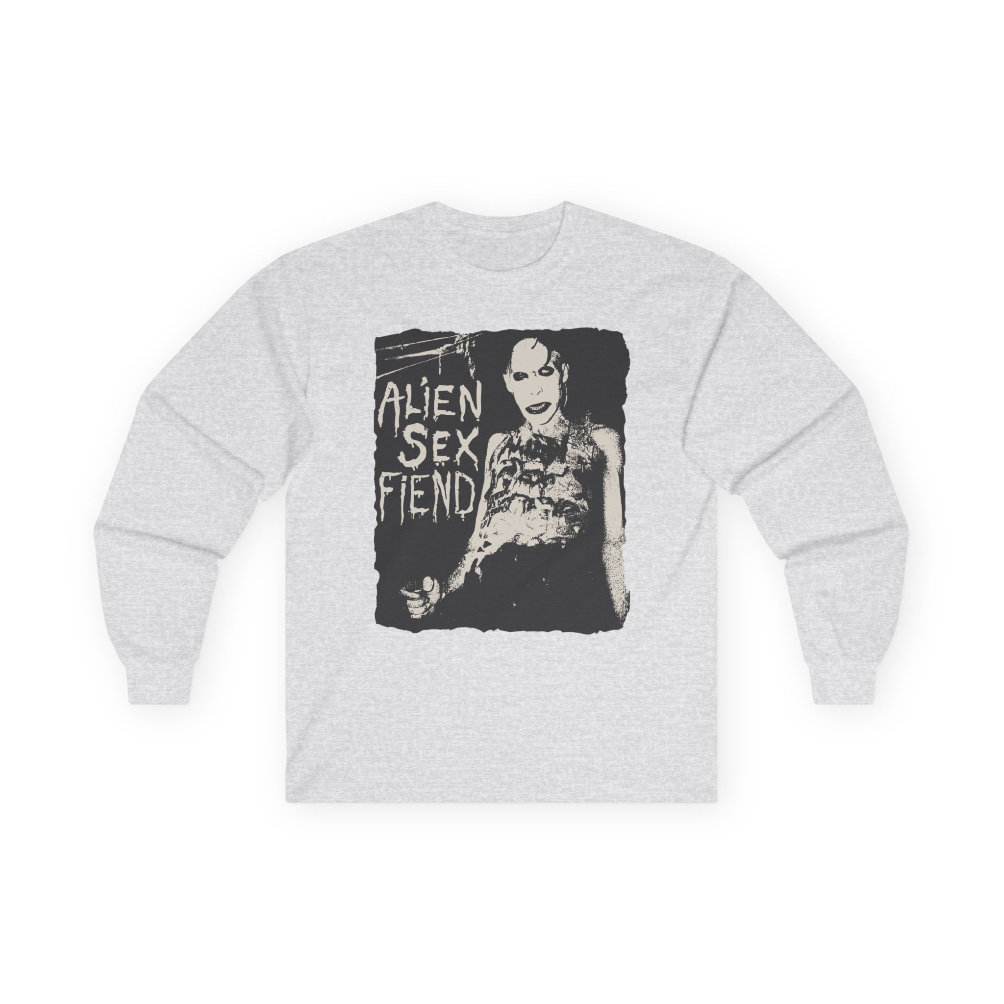 Alien Sex Fiend Nik Fiend Unisex Ultra Cotton Long Sleeve Tee