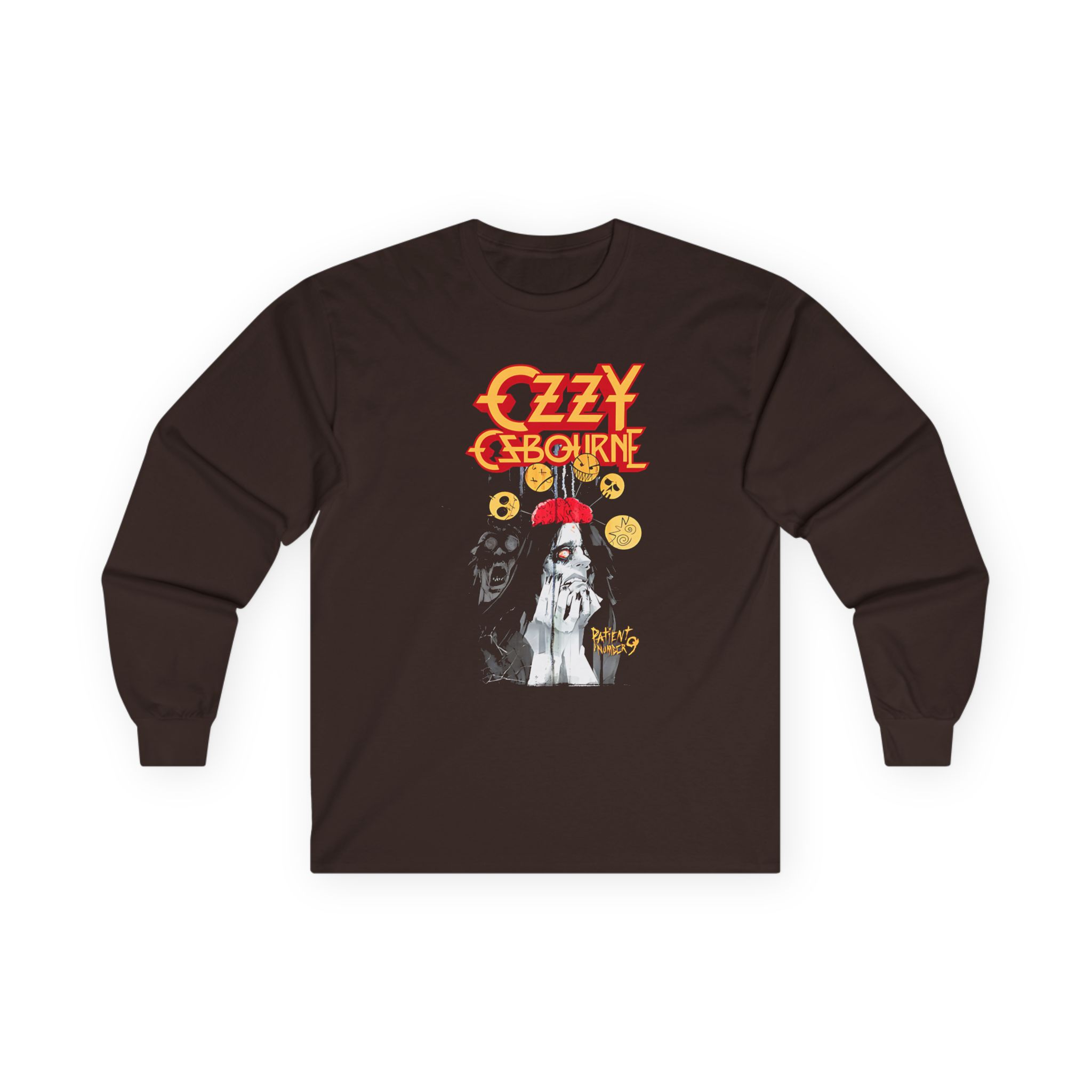 Ozzy Osbourne Paranoid No 9 Unisex Ultra Cotton Long Sleeve Tee