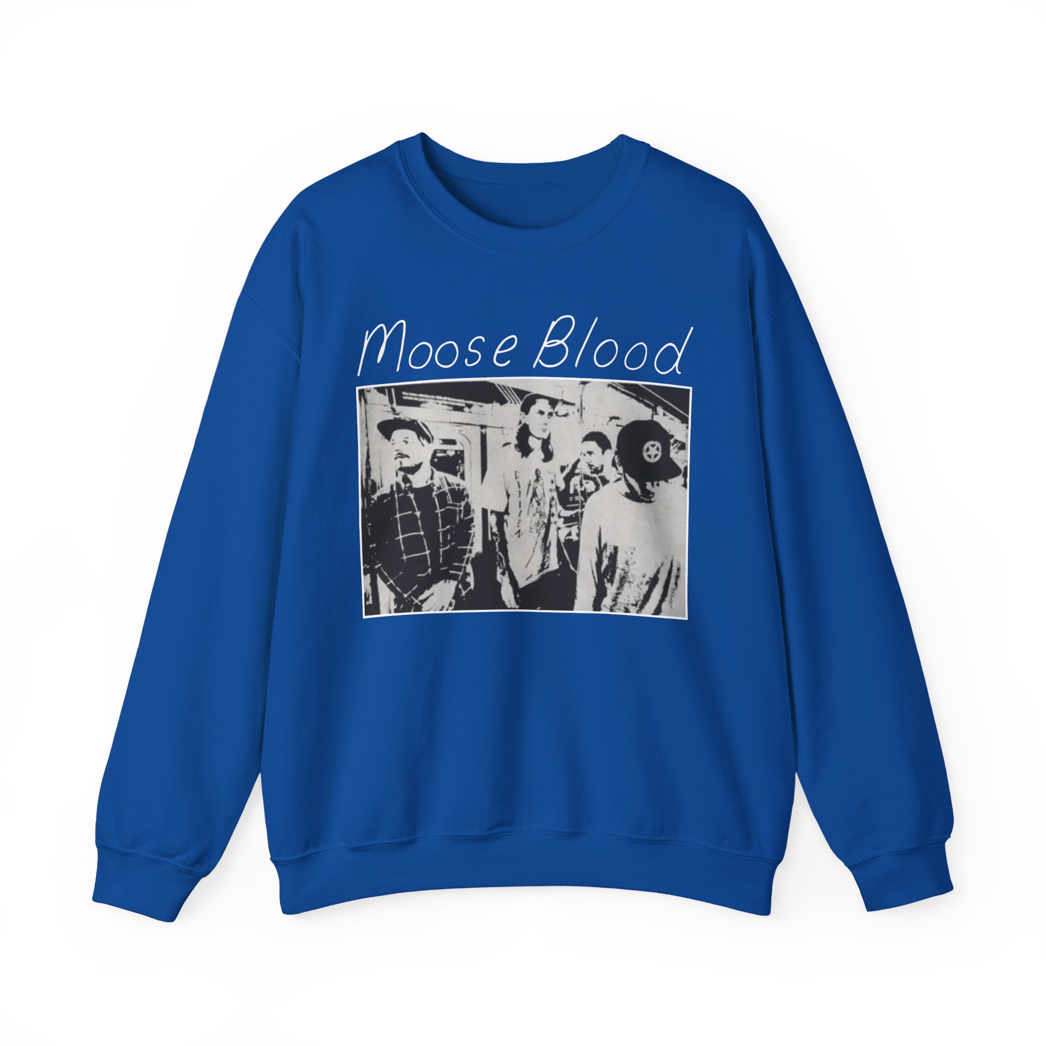 Moose Blood Subway Unisex Heavy Blendâ„¢ Crewneck Sweatshirt