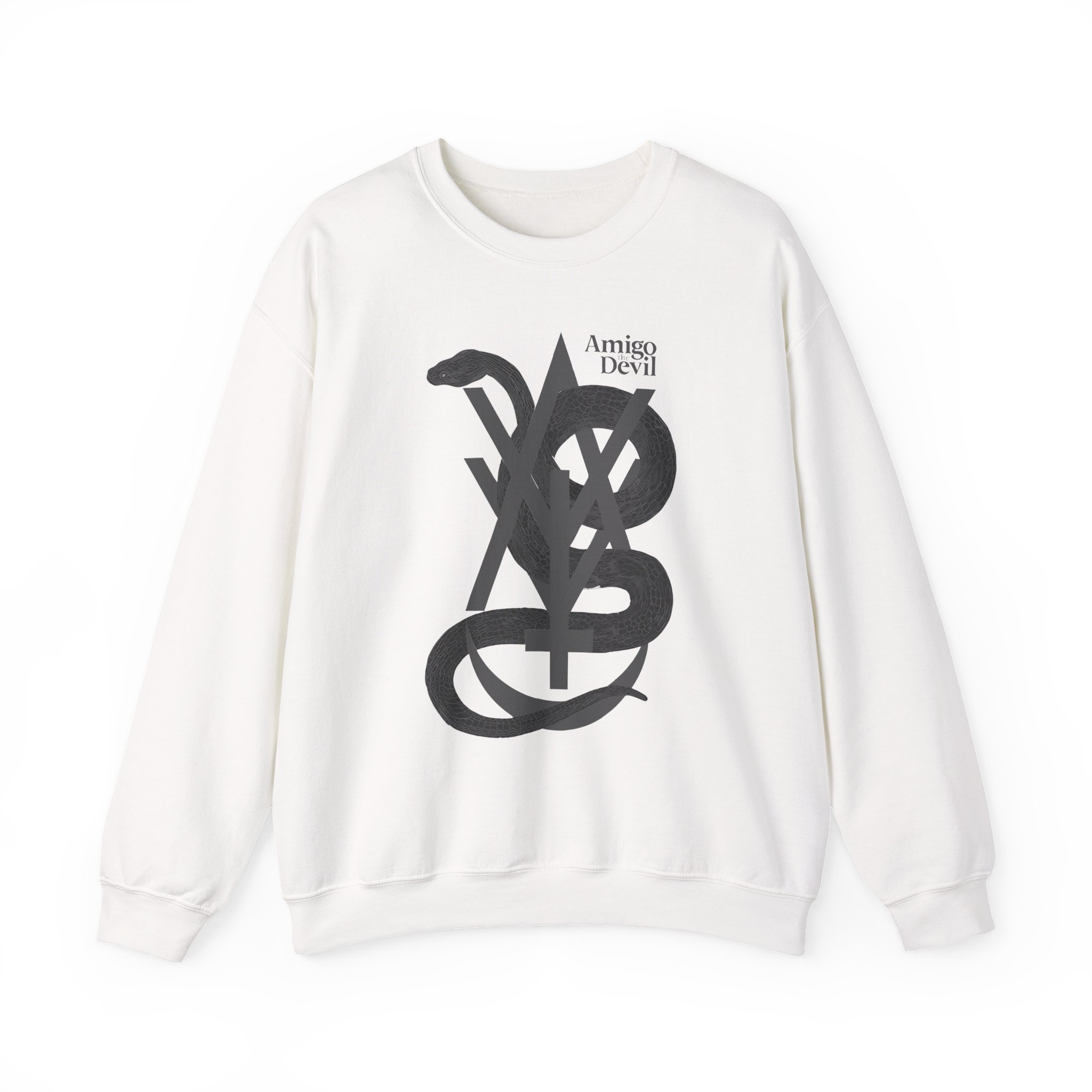 Amigo the Devil Snake Unisex Heavy Blendâ„¢ Crewneck Sweatshirt