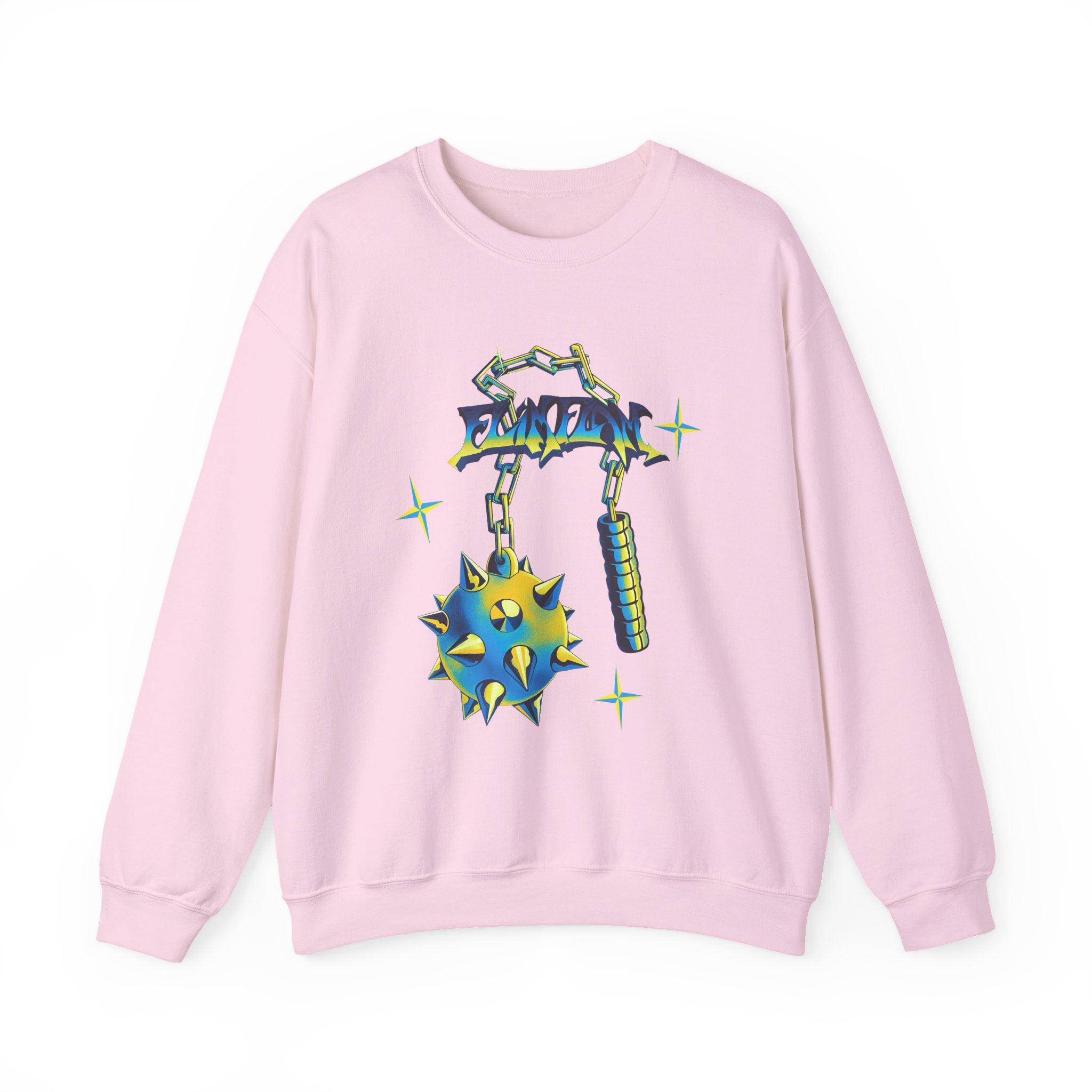 Flamingo Flim Flail Unisex Heavy Blendâ„¢ Crewneck Sweatshirt