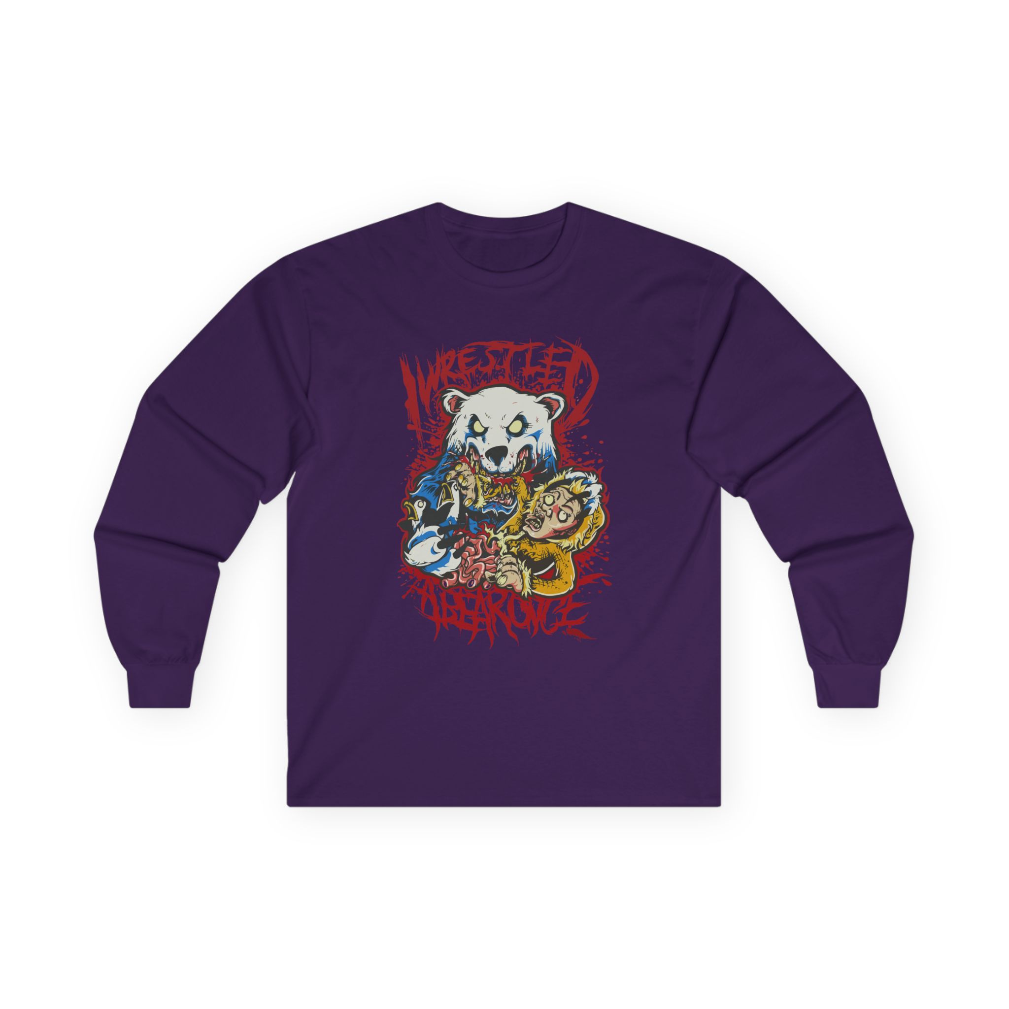 Iwrestledabearonce Unisex Ultra Cotton Long Sleeve Tee
