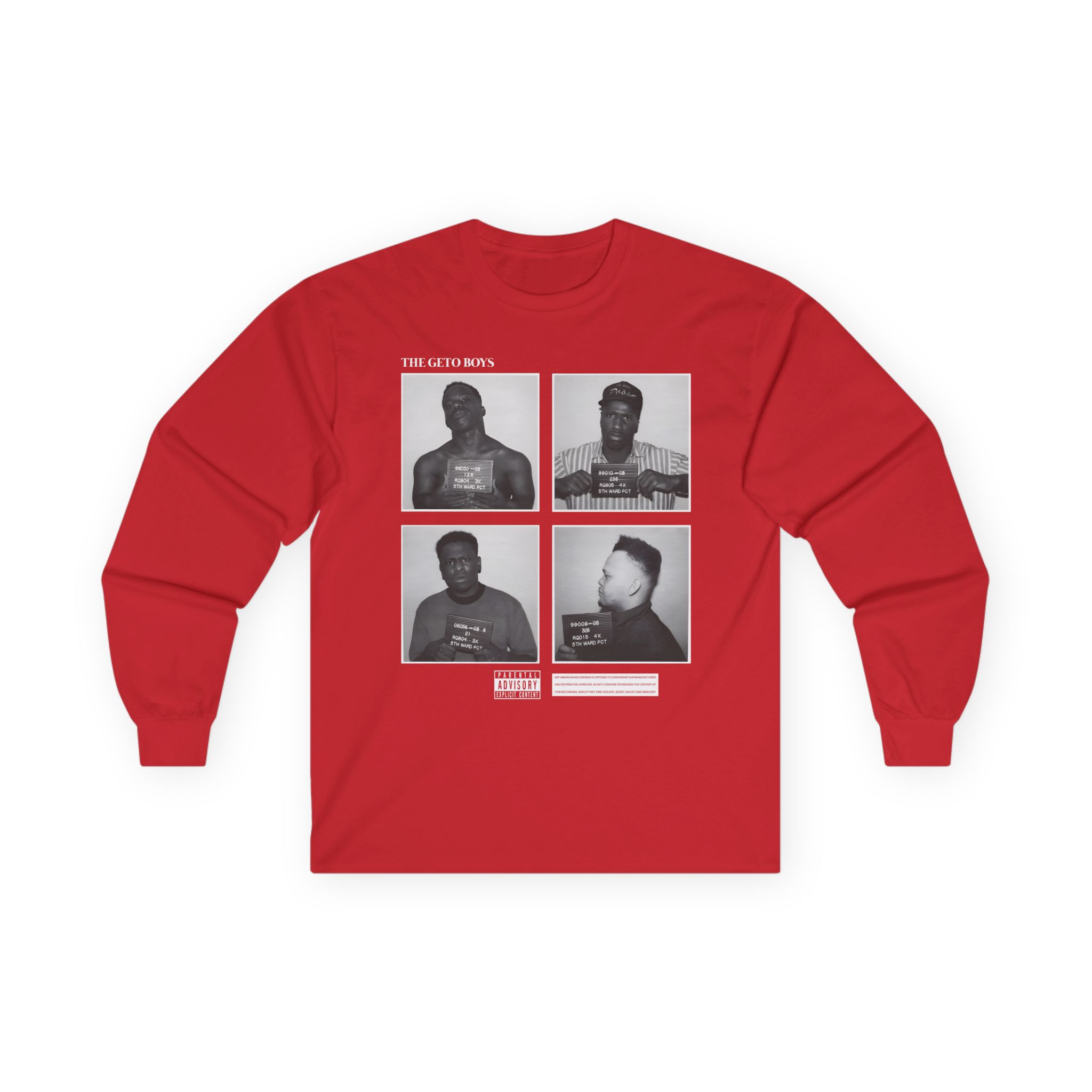 Geto Boys Unisex Ultra Cotton Long Sleeve Tee