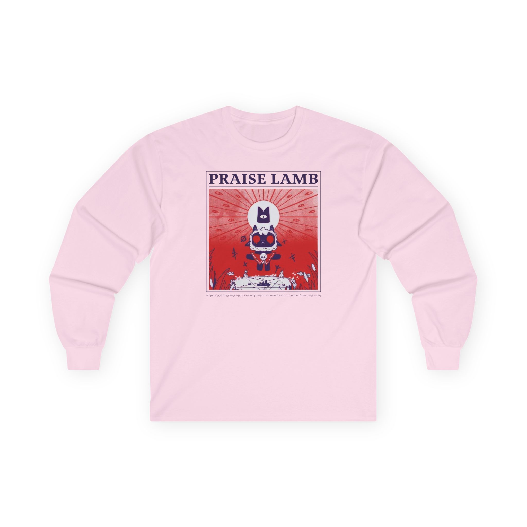 Cult of the Lamb Praise Lamb Unisex Ultra Cotton Long Sleeve Tee