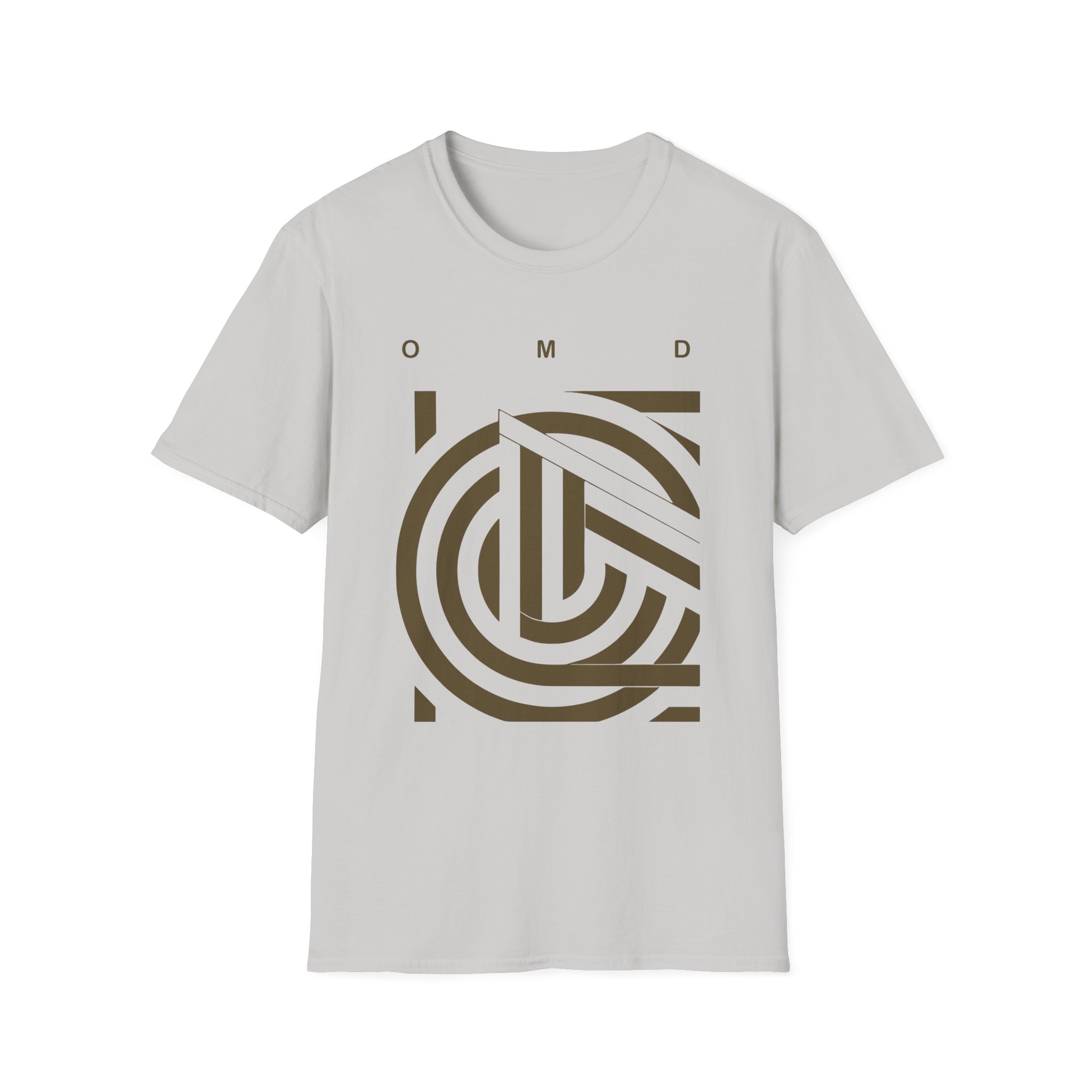 Omd Souvenir Bronze Lines Unisex Softstyle T-Shirt