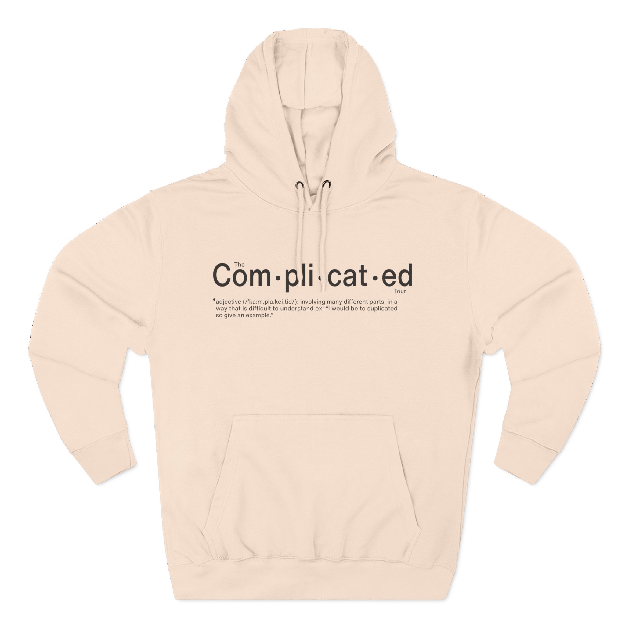 Joshua Bassett Complicated Definition Three-Panel Fleece Hoodie