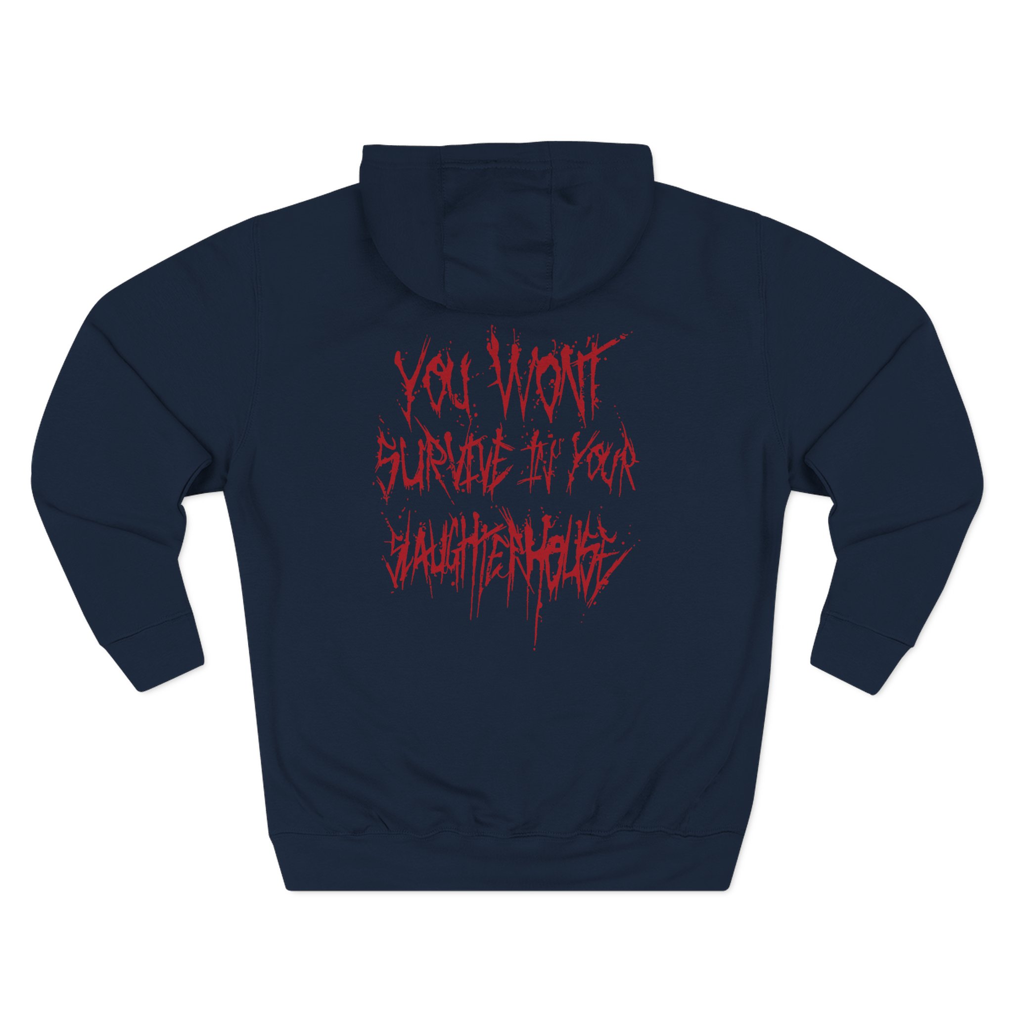 Motionless in White Slaughterhouse Three-Panel Fleece Hoodie