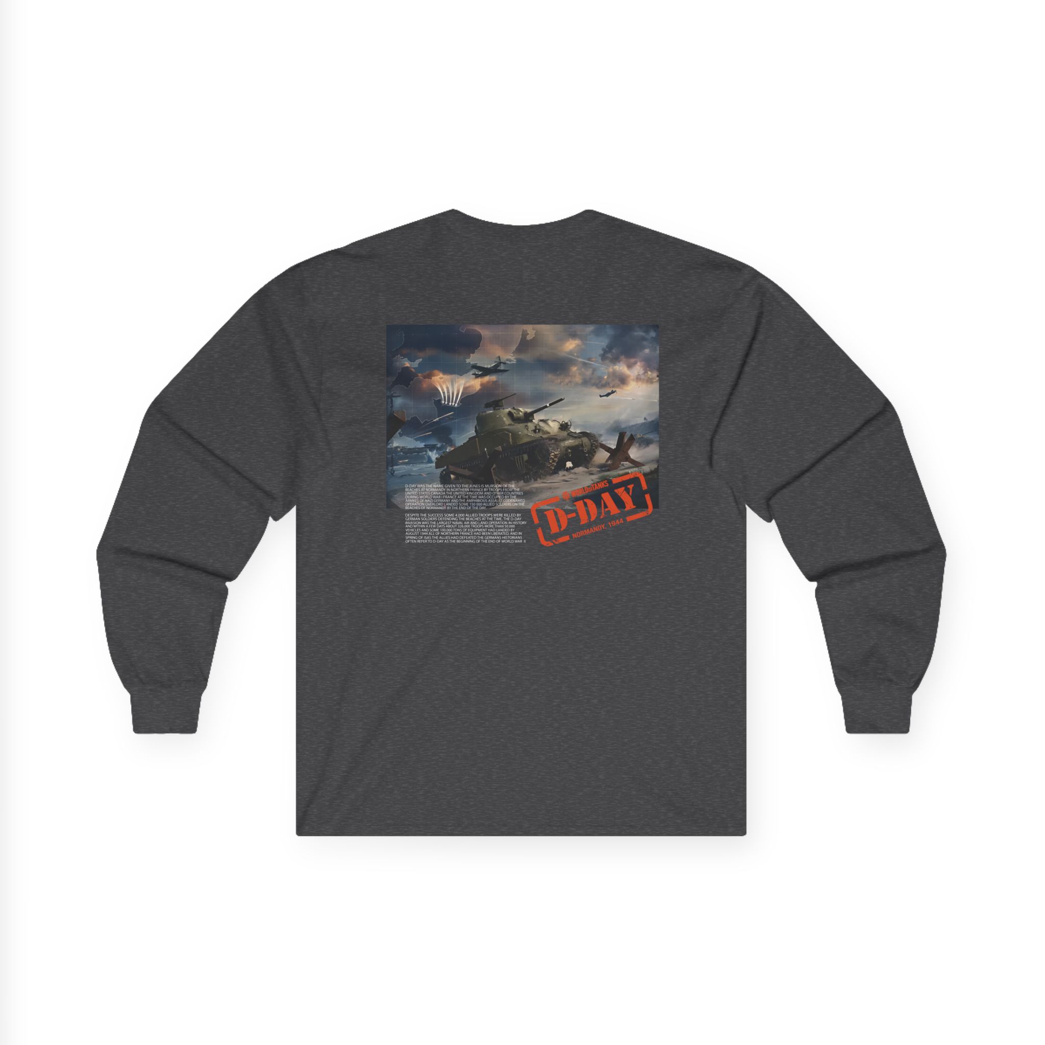 World of Tank Wot D-day Unisex Ultra Cotton Long Sleeve Tee