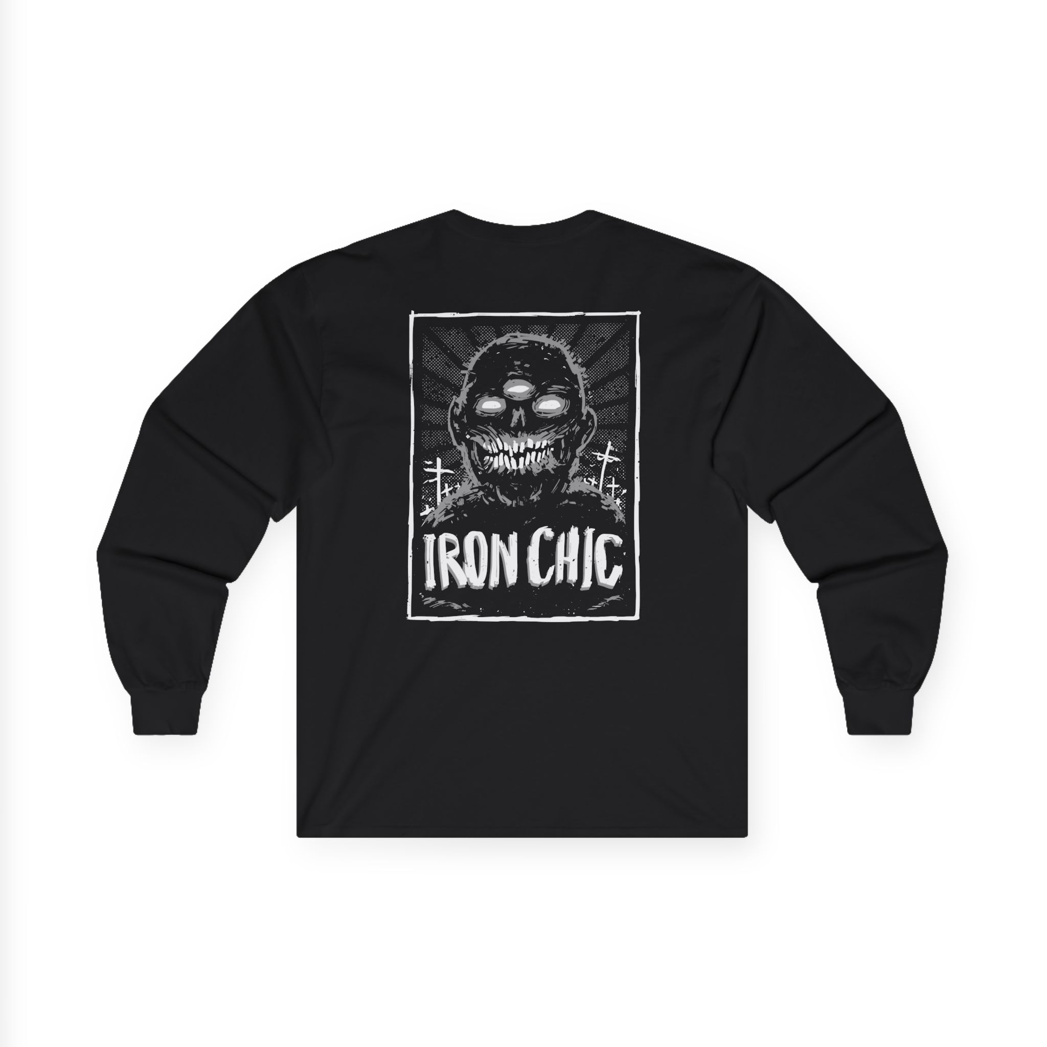 Iron Chic Golgotha Unisex Ultra Cotton Long Sleeve Tee