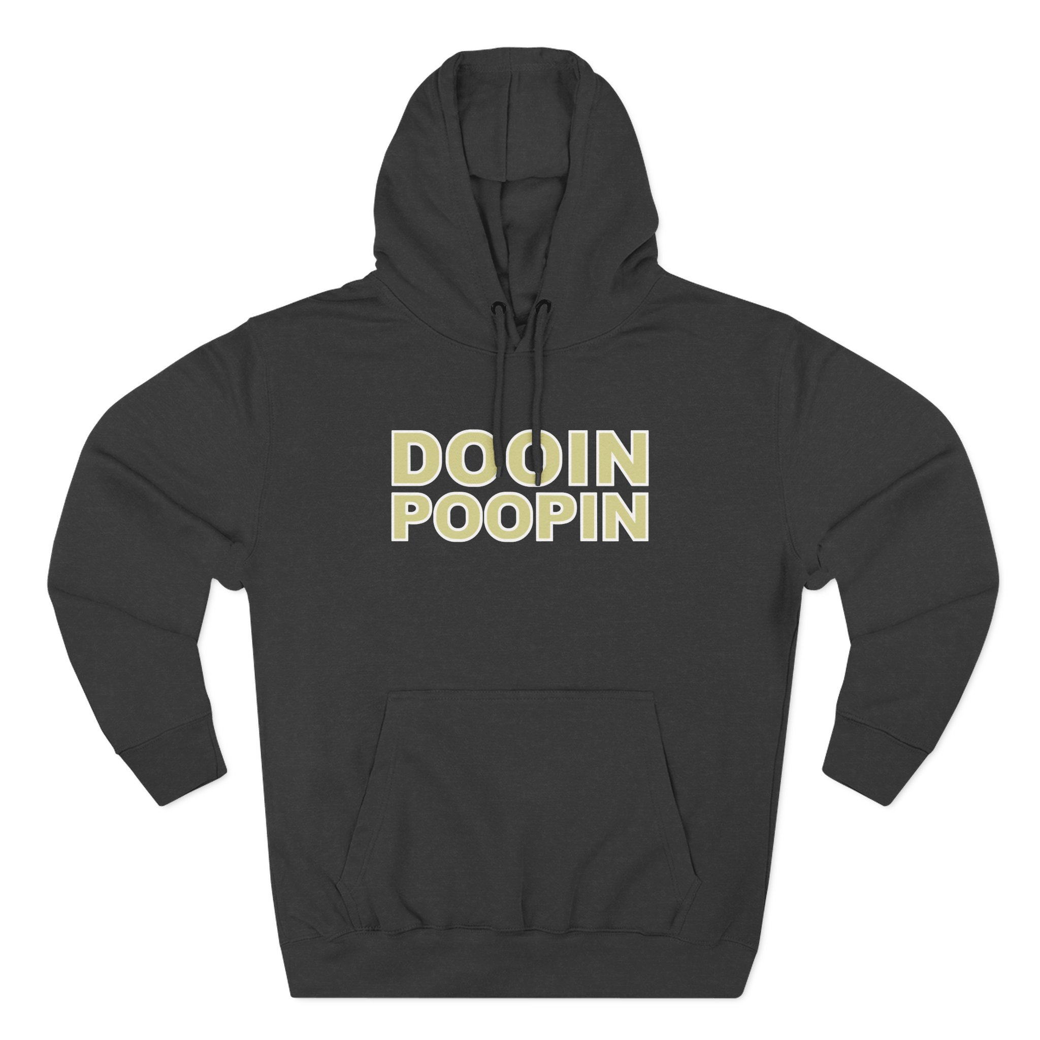 Upchurch Dooin Poopin Three-Panel Fleece Hoodie