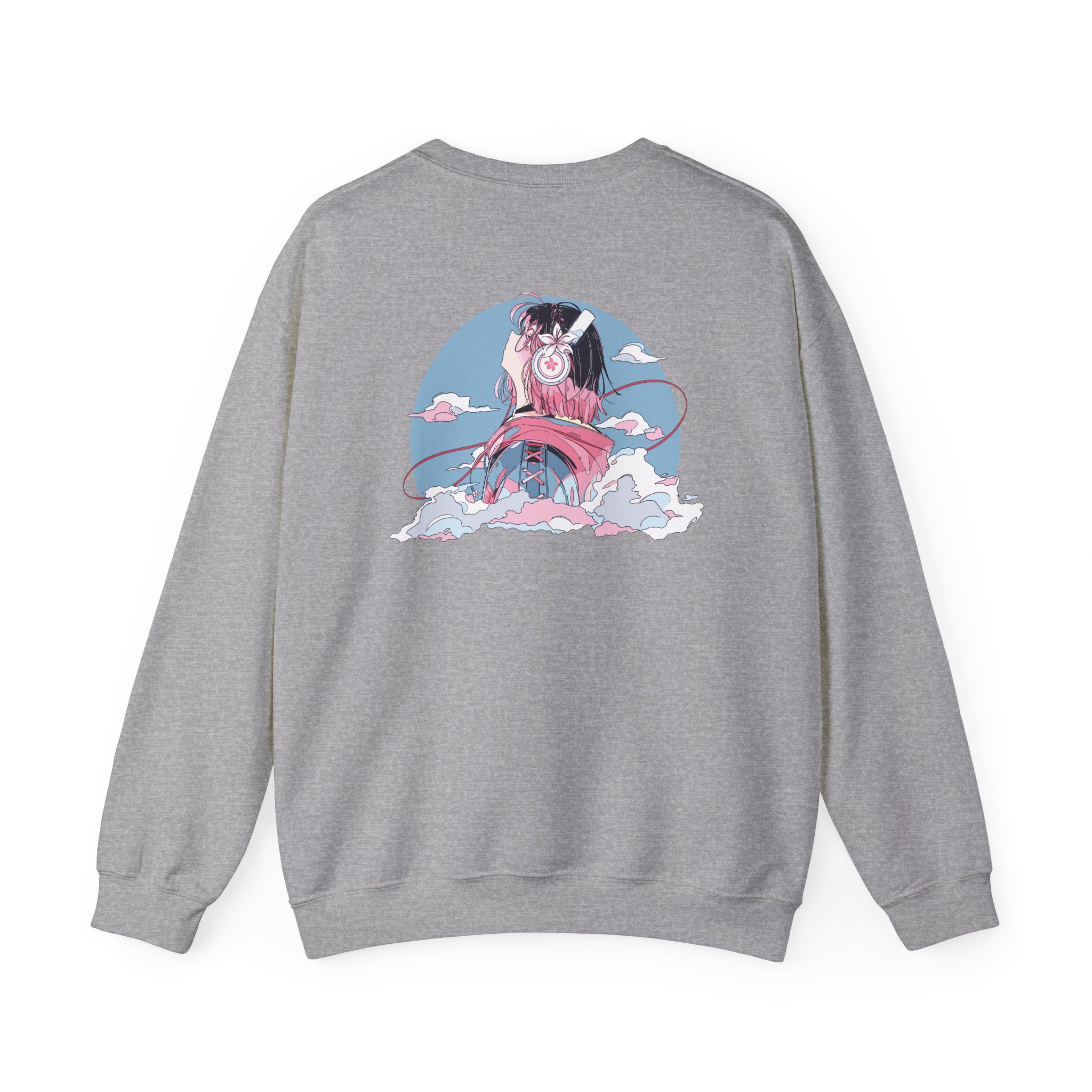 Lilypichu Comfi Beats Sky Unisex Heavy Blendâ„¢ Crewneck Sweatshirt
