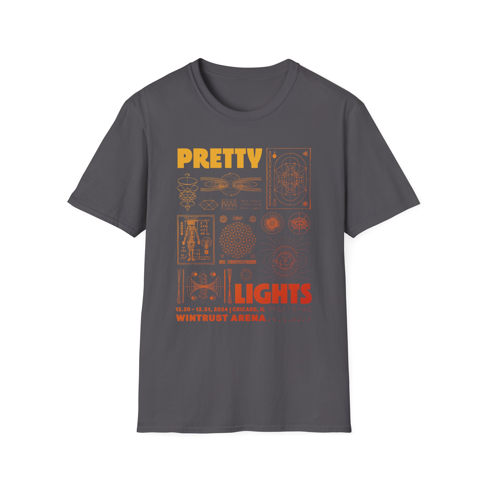 Pretty Lights Lucid Livestream @ Wintrust Arena Unisex Softstyle T-Shirt