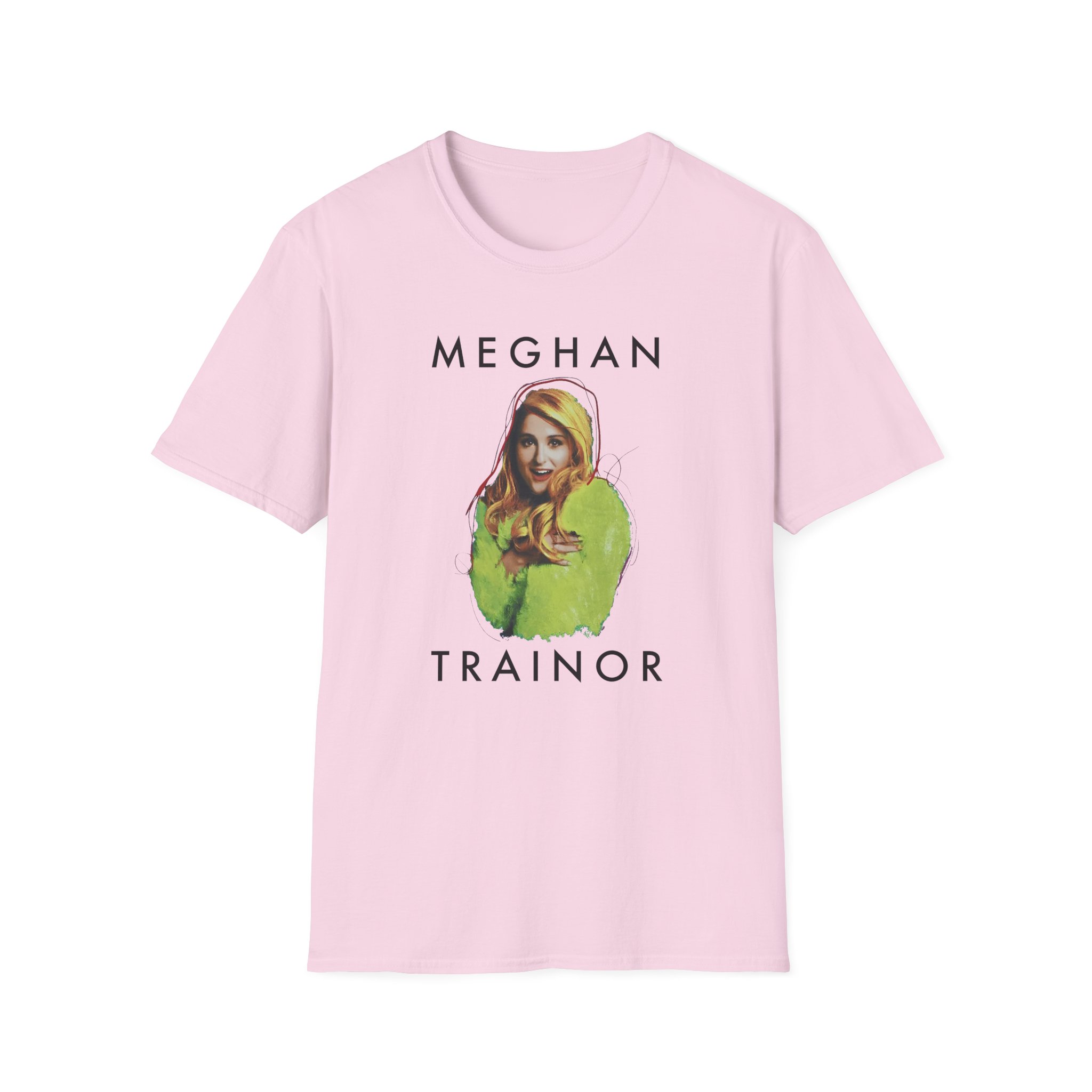 Meghan Trainor Title Pose Girls Unisex Softstyle T-Shirt