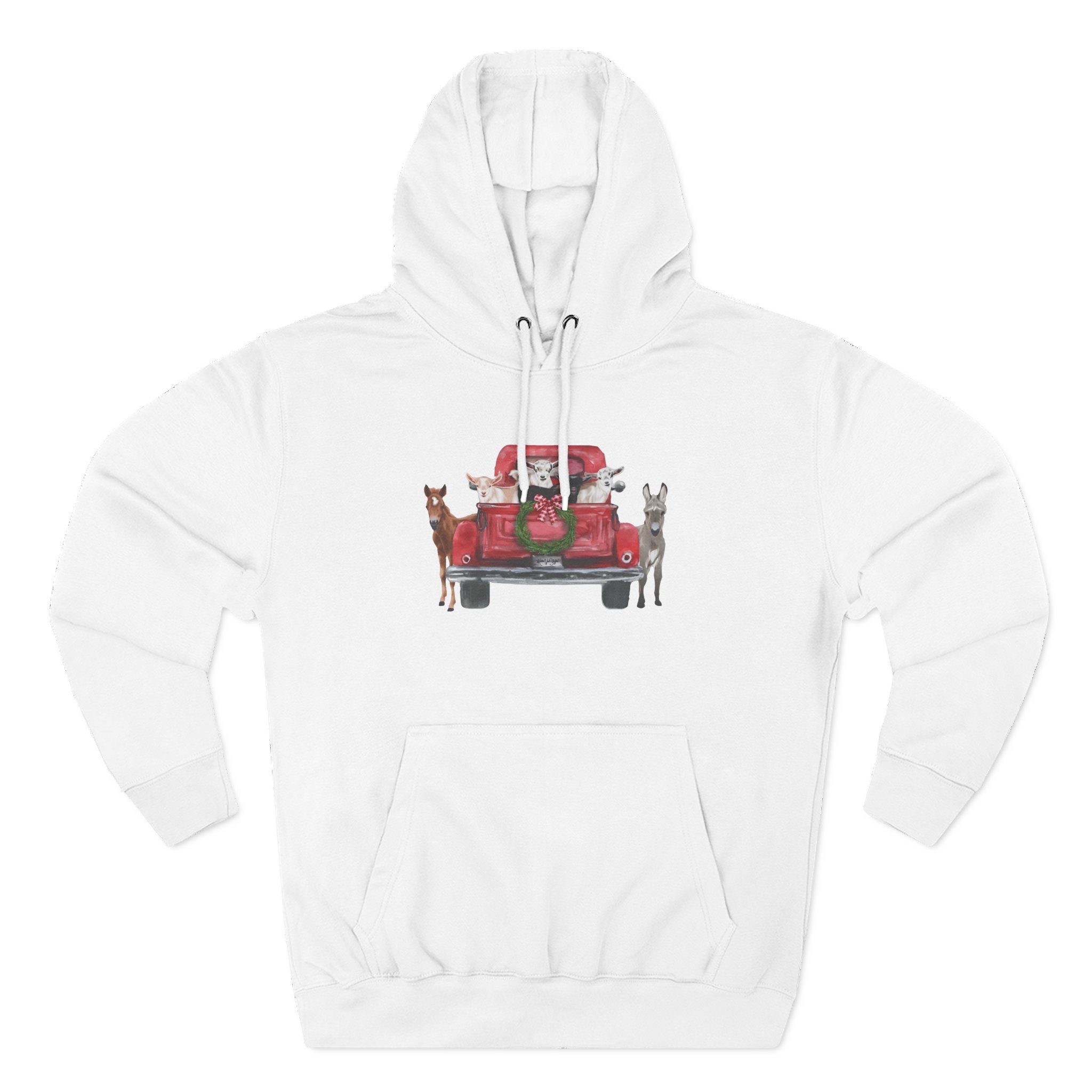 Katie Van Slyke Three-Panel Fleece Hoodie