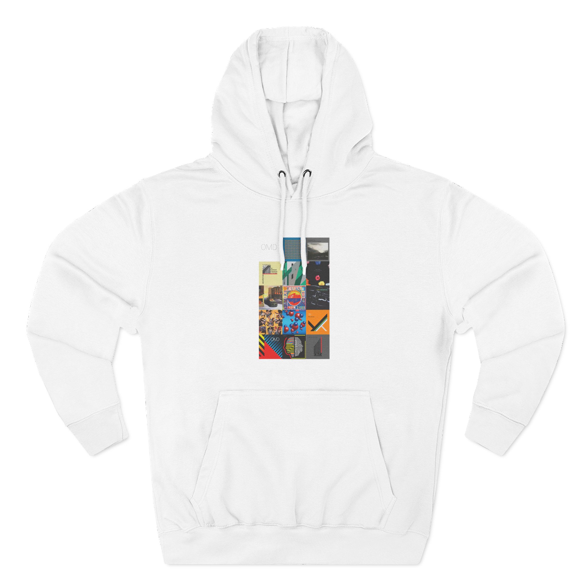 Omd Discography Three-Panel Fleece Hoodie
