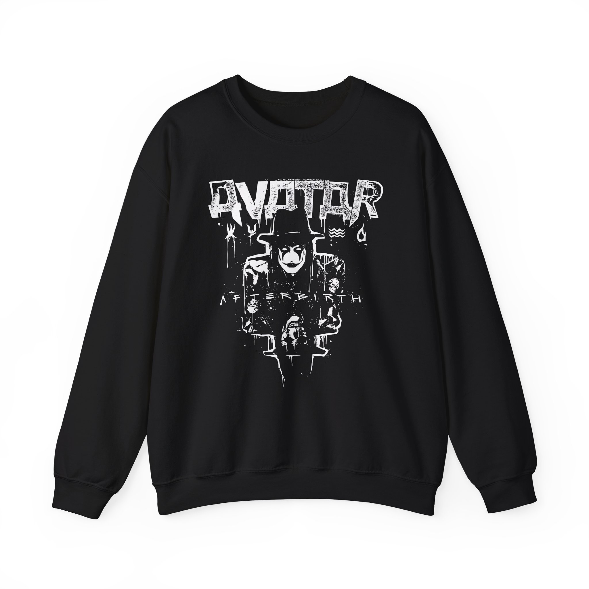 Avatar Band Afterbirth Unisex Heavy Blendâ„¢ Crewneck Sweatshirt