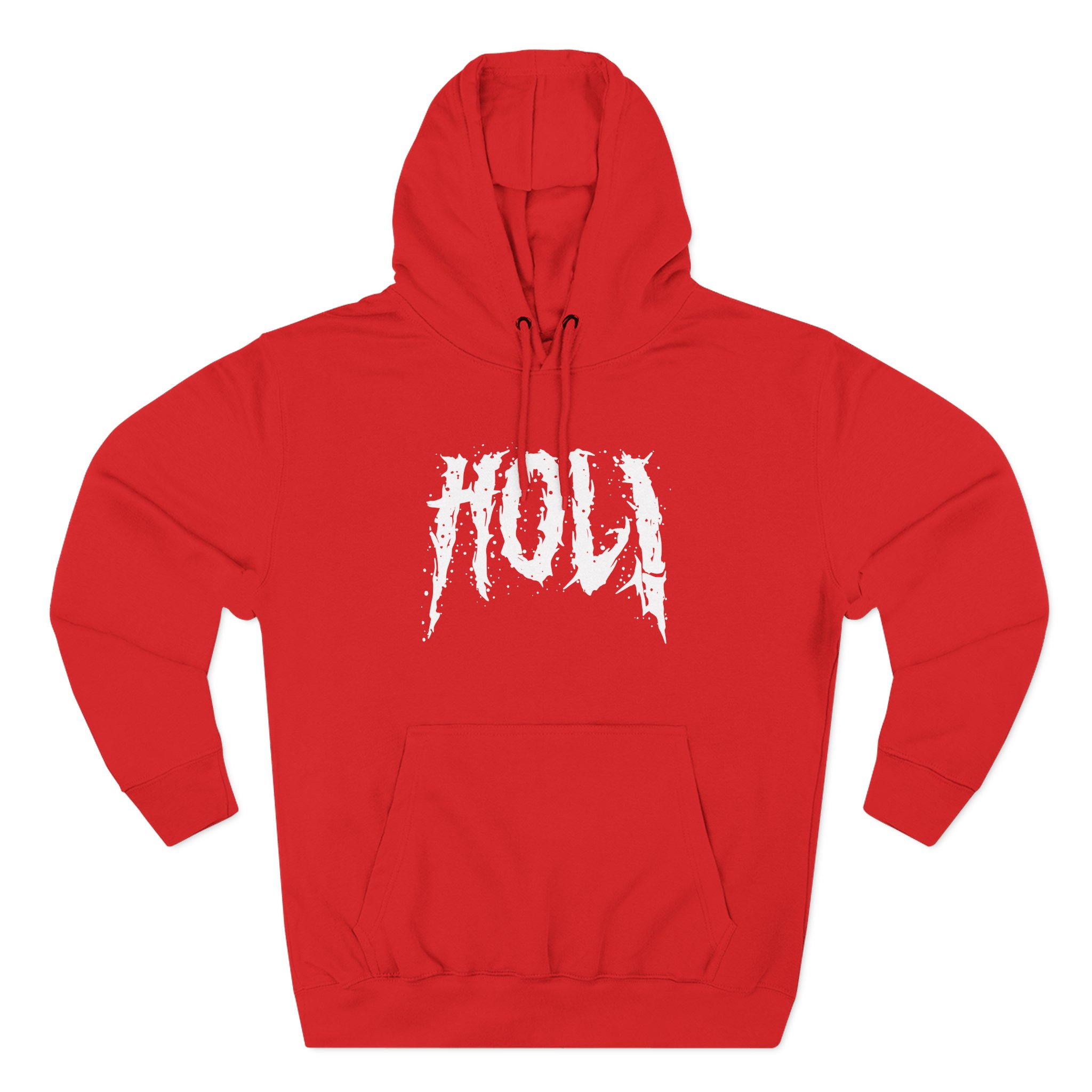 Hol Three-Panel Fleece Hoodie