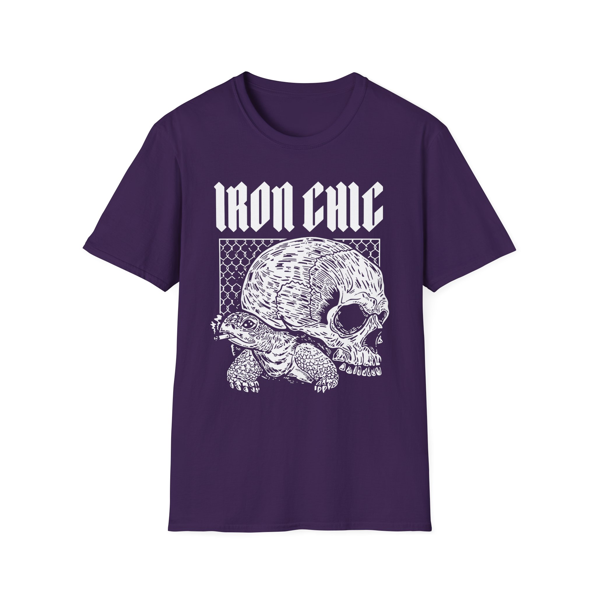 Iron Chic Turtle Unisex Softstyle T-Shirt