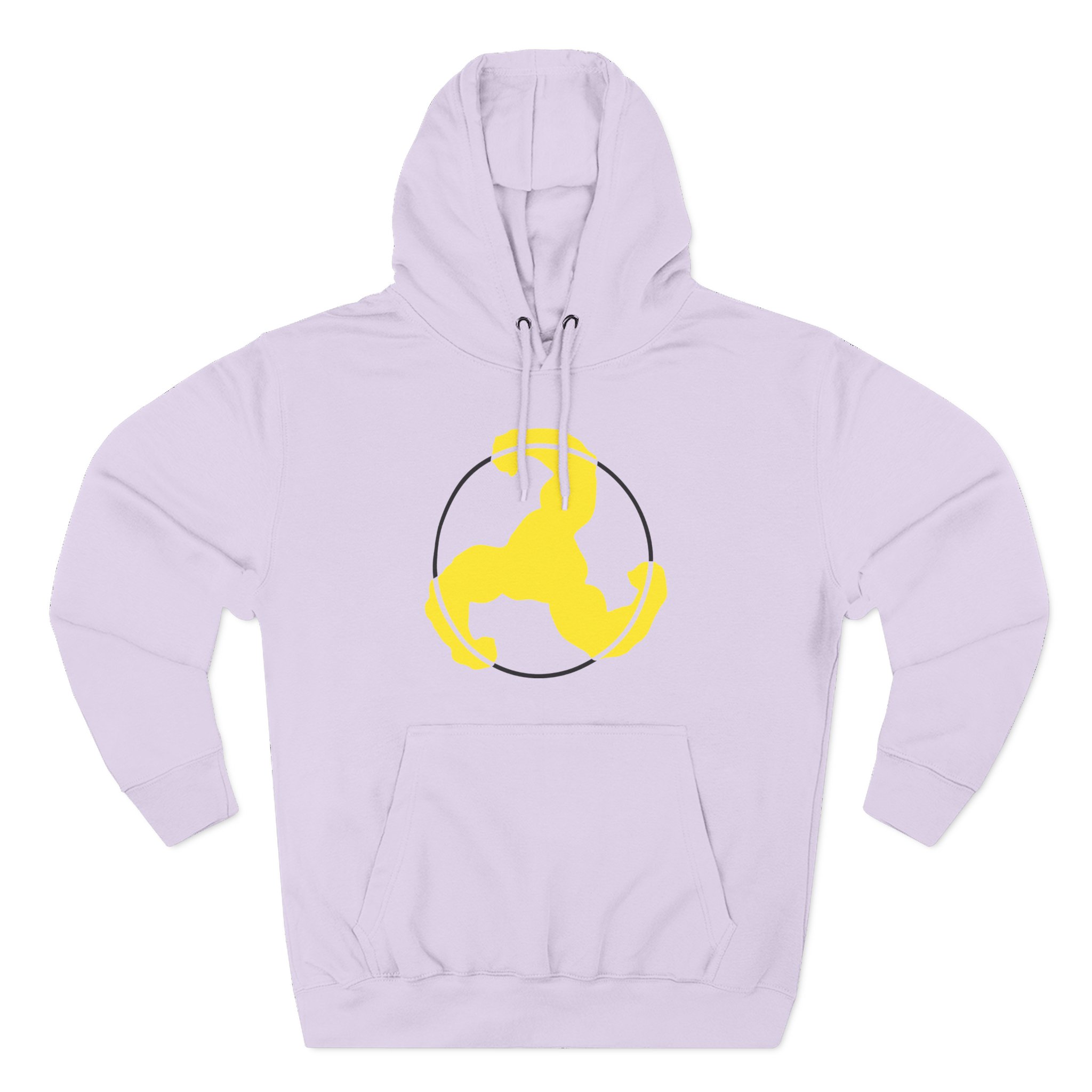 Bicep Logo Three-Panel Fleece Hoodie