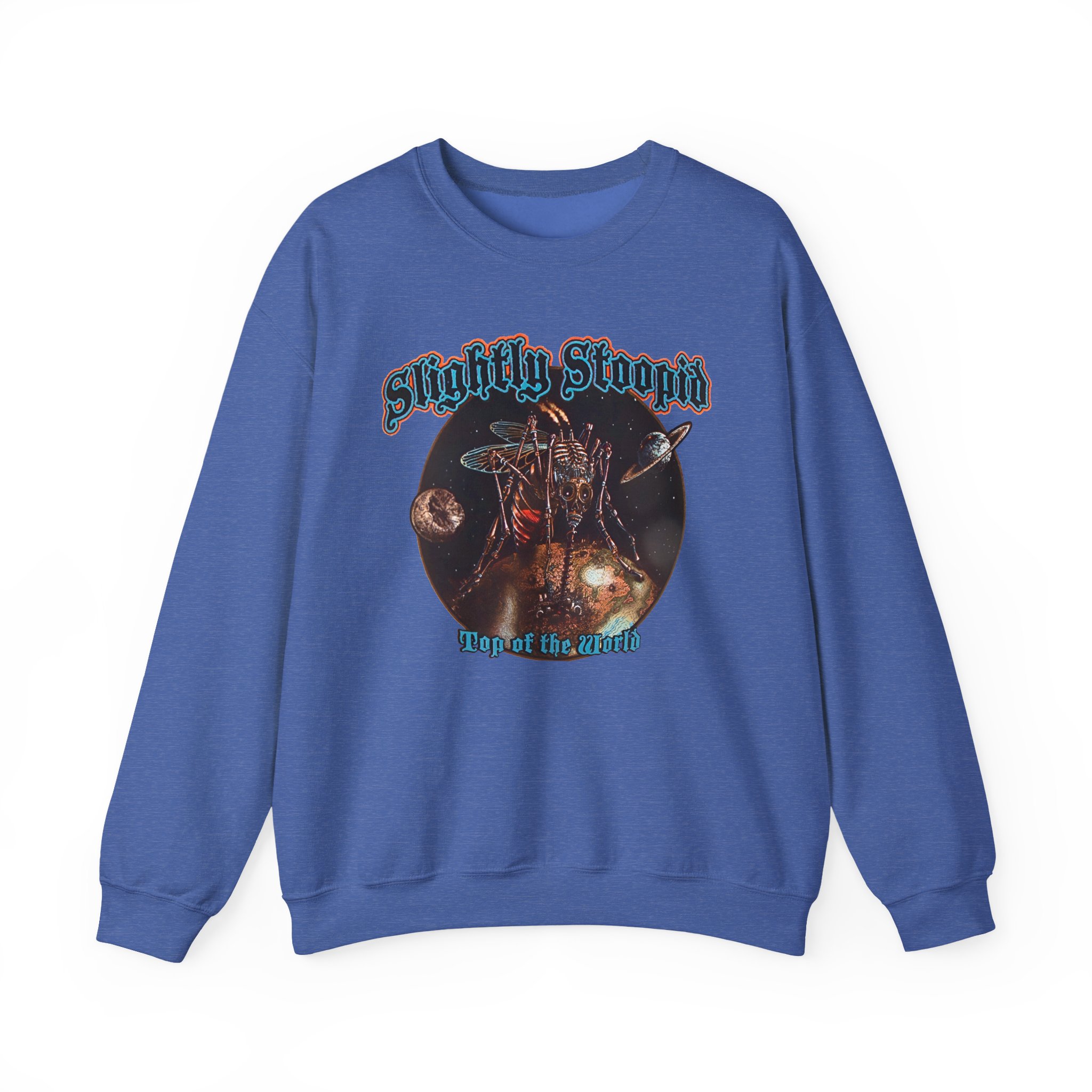 Slightly Stoopid Top of the World Golden Goods Unisex Heavy Blendâ„¢ Crewneck Sweatshirt