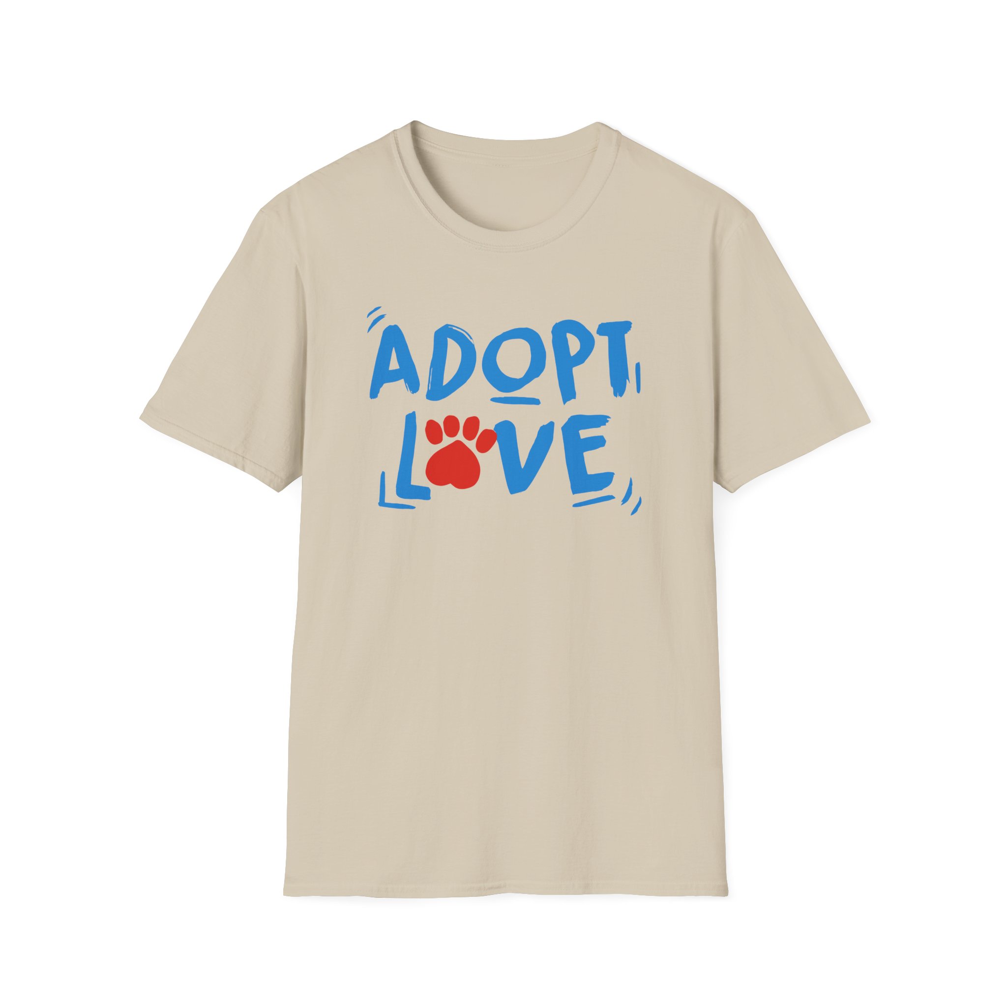 Nina Dobrev Adopt Love Unisex Softstyle T-Shirt