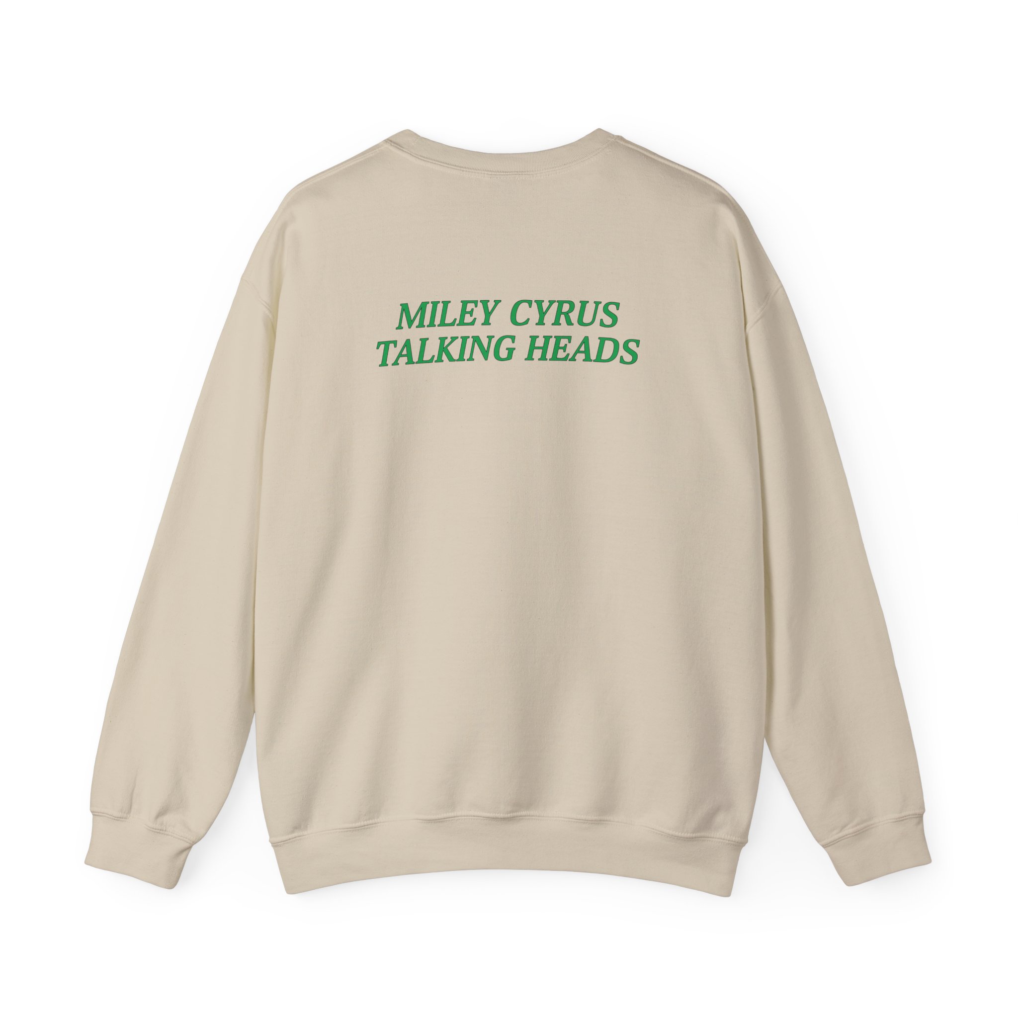 Talking Heads X Miley Psycho Killer Unisex Heavy Blendâ„¢ Crewneck Sweatshirt