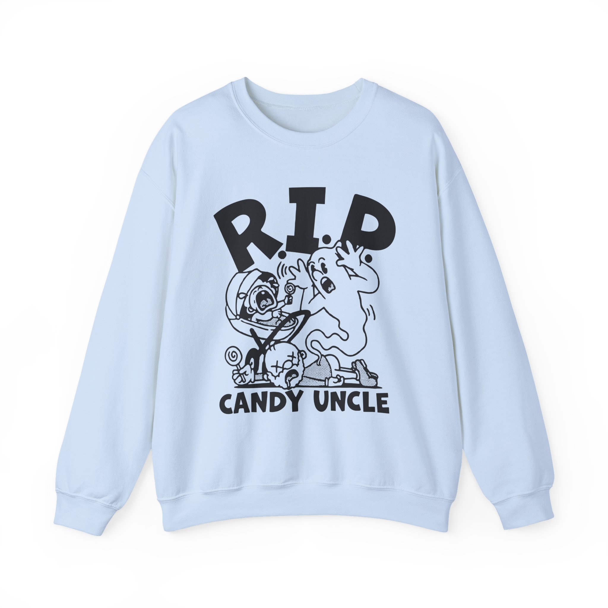 Distractible Candy Uncle Unisex Heavy Blendâ„¢ Crewneck Sweatshirt