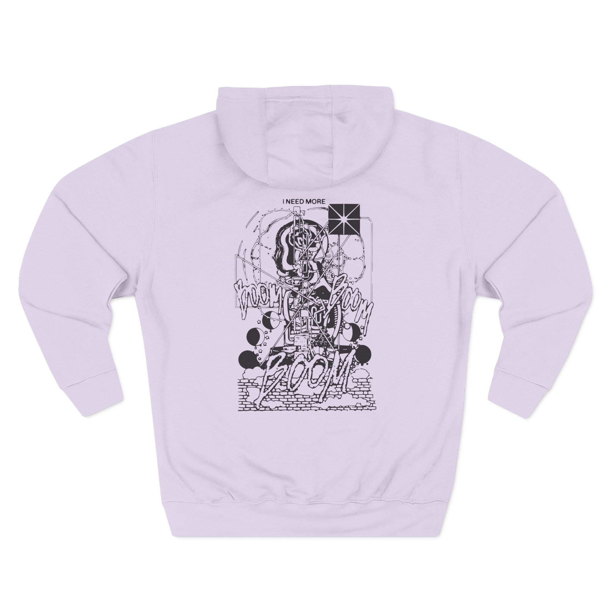 Turnstile Three-Panel Fleece Hoodie