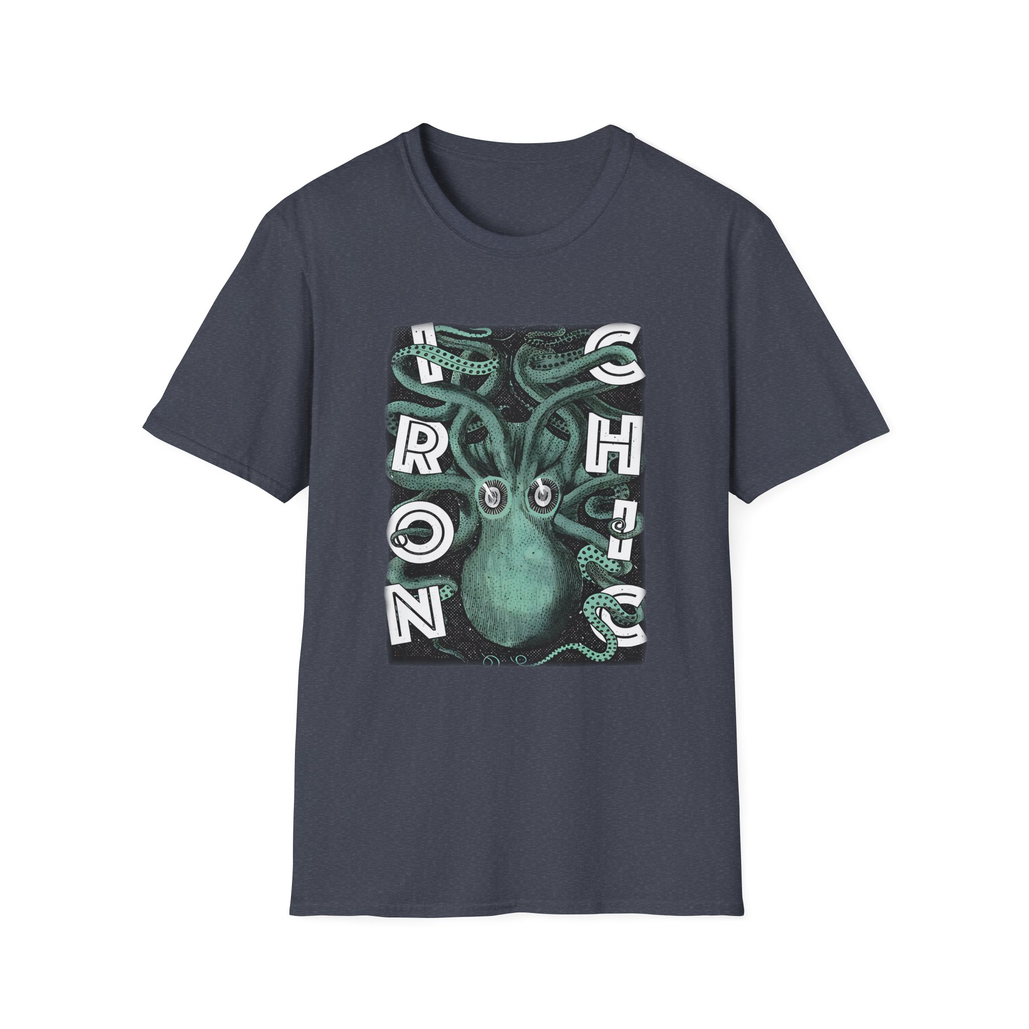 Iron Chic Octopus Unisex Softstyle T-Shirt