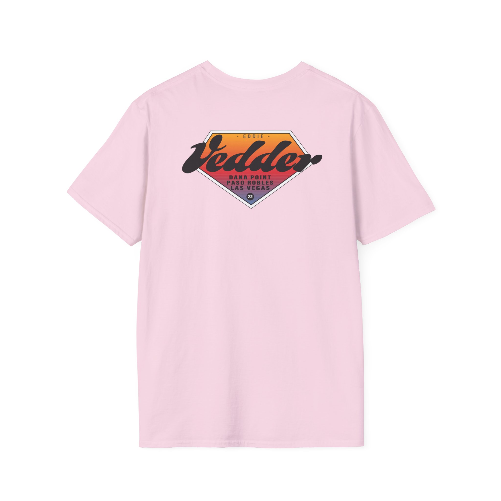Eddie Vedder Gradient Unisex Softstyle T-Shirt