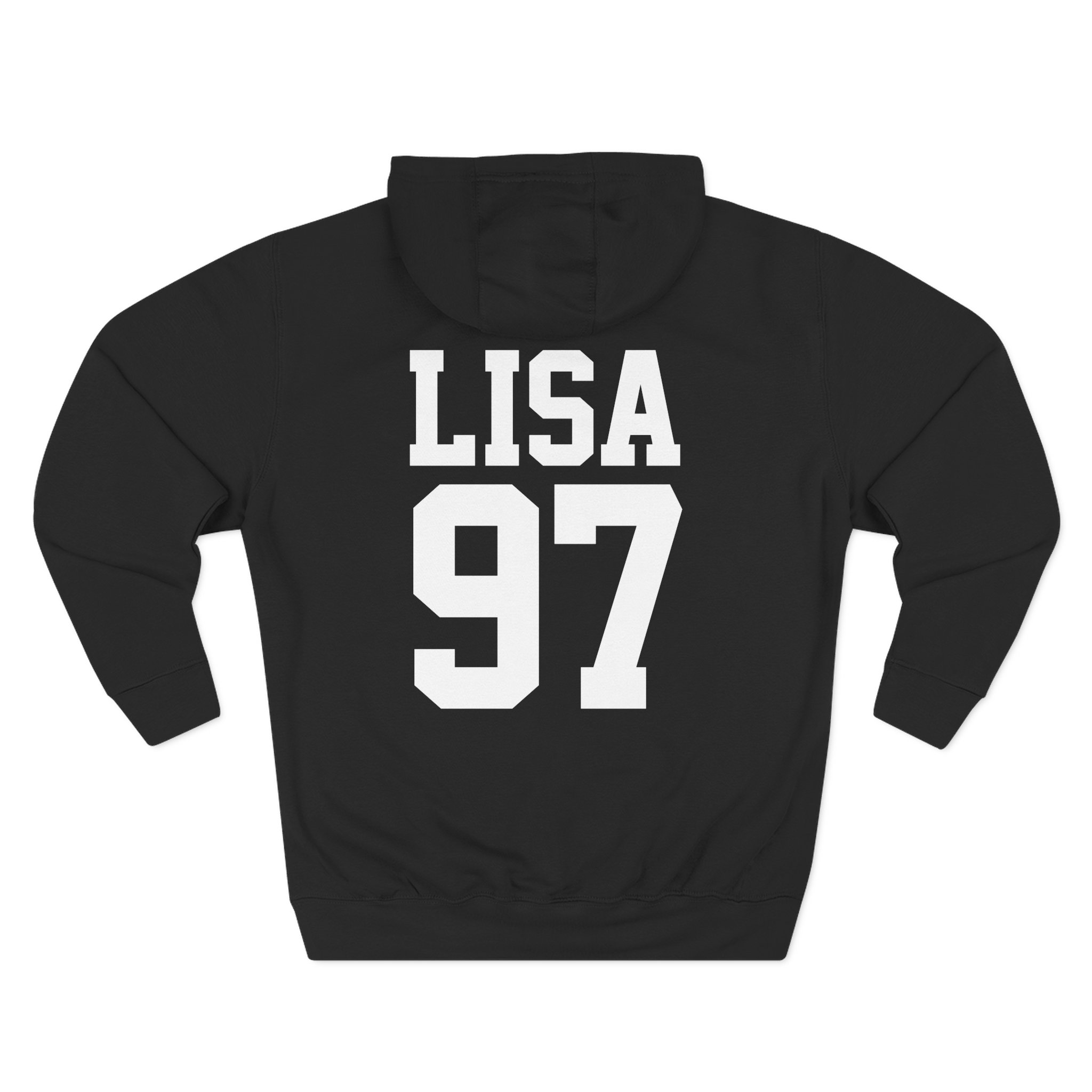B Lisa 97 Three-Panel Fleece Hoodie