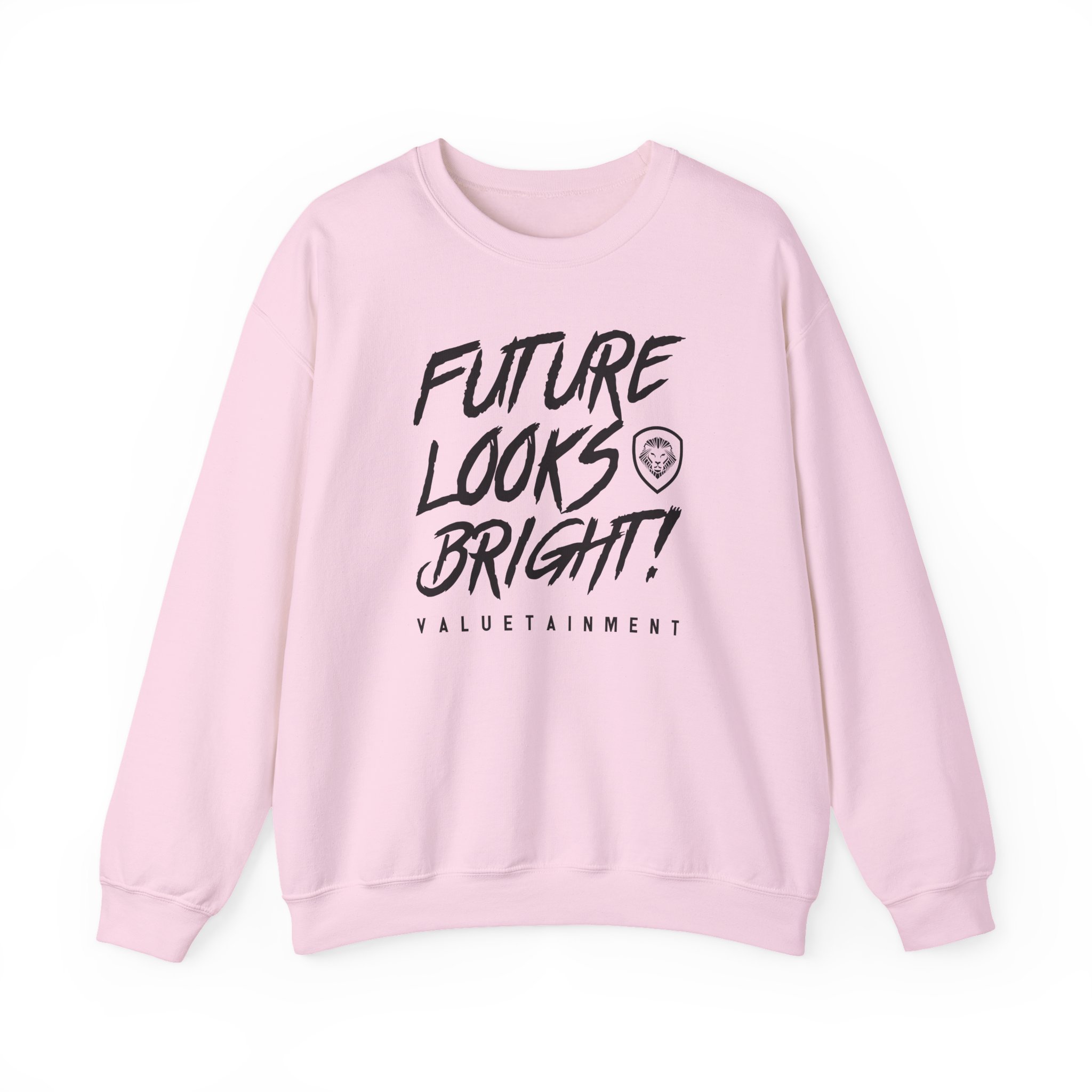 Valuetainment Future Looks Bright Unisex Heavy Blendâ„¢ Crewneck Sweatshirt
