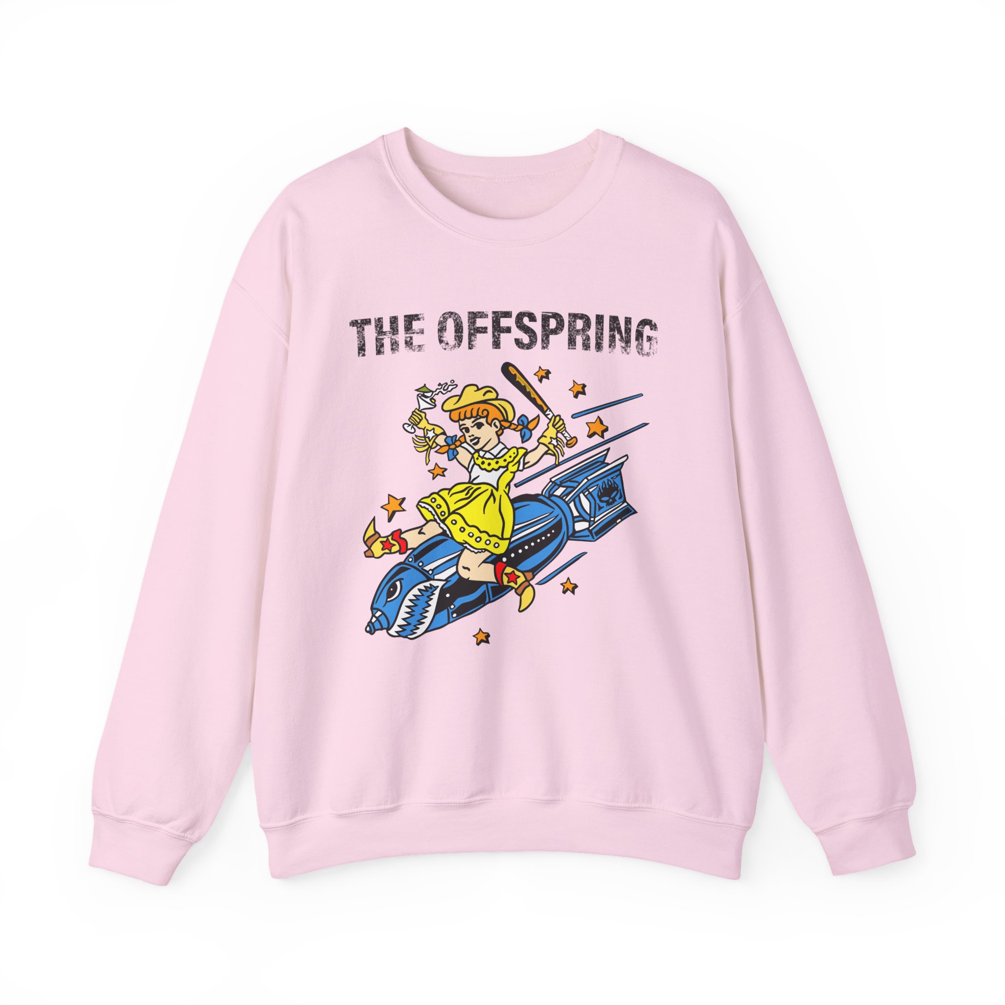 The Offspring Bomb Unisex Heavy Blendâ„¢ Crewneck Sweatshirt