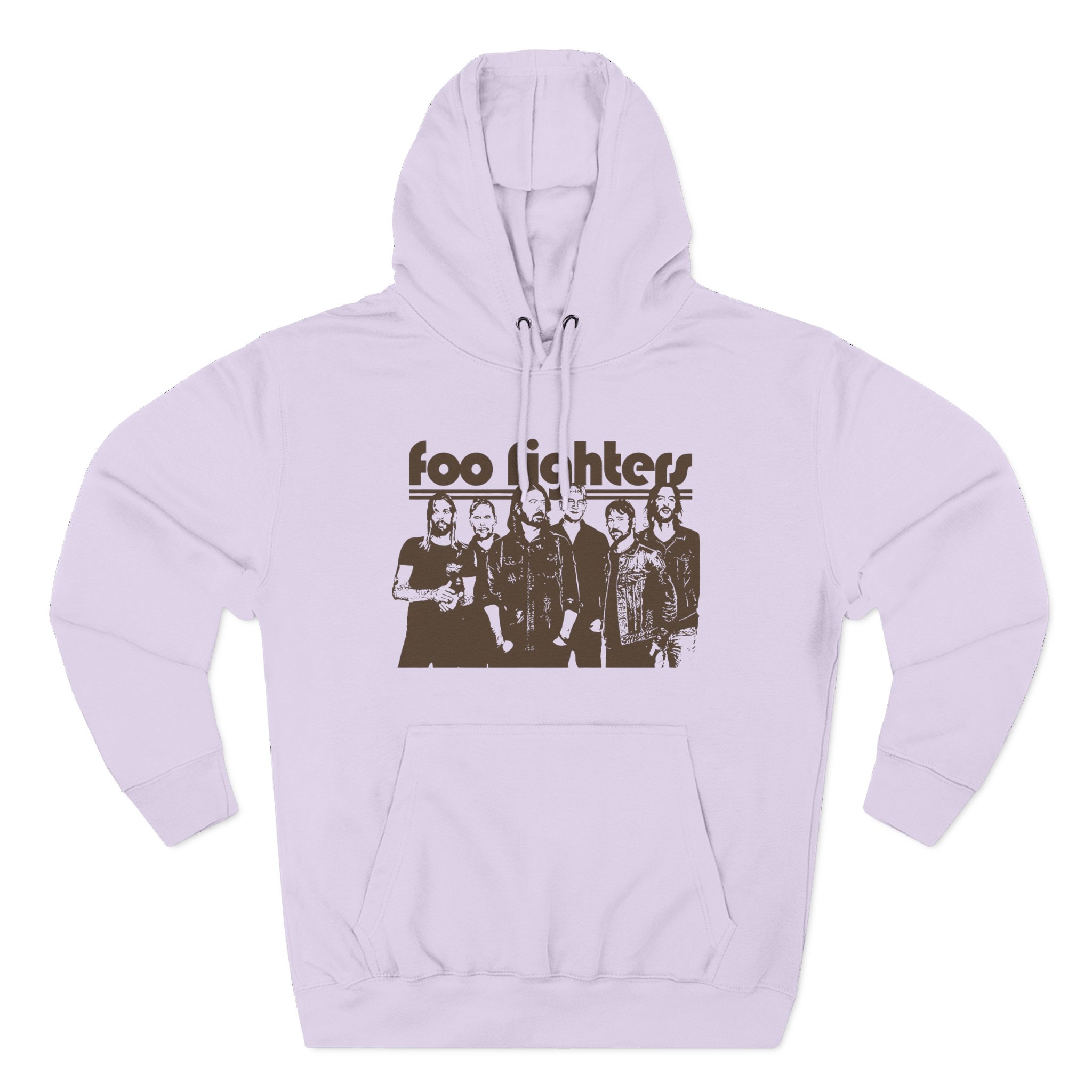 Foo Fighters Retro Vibes Three-Panel Fleece Hoodie