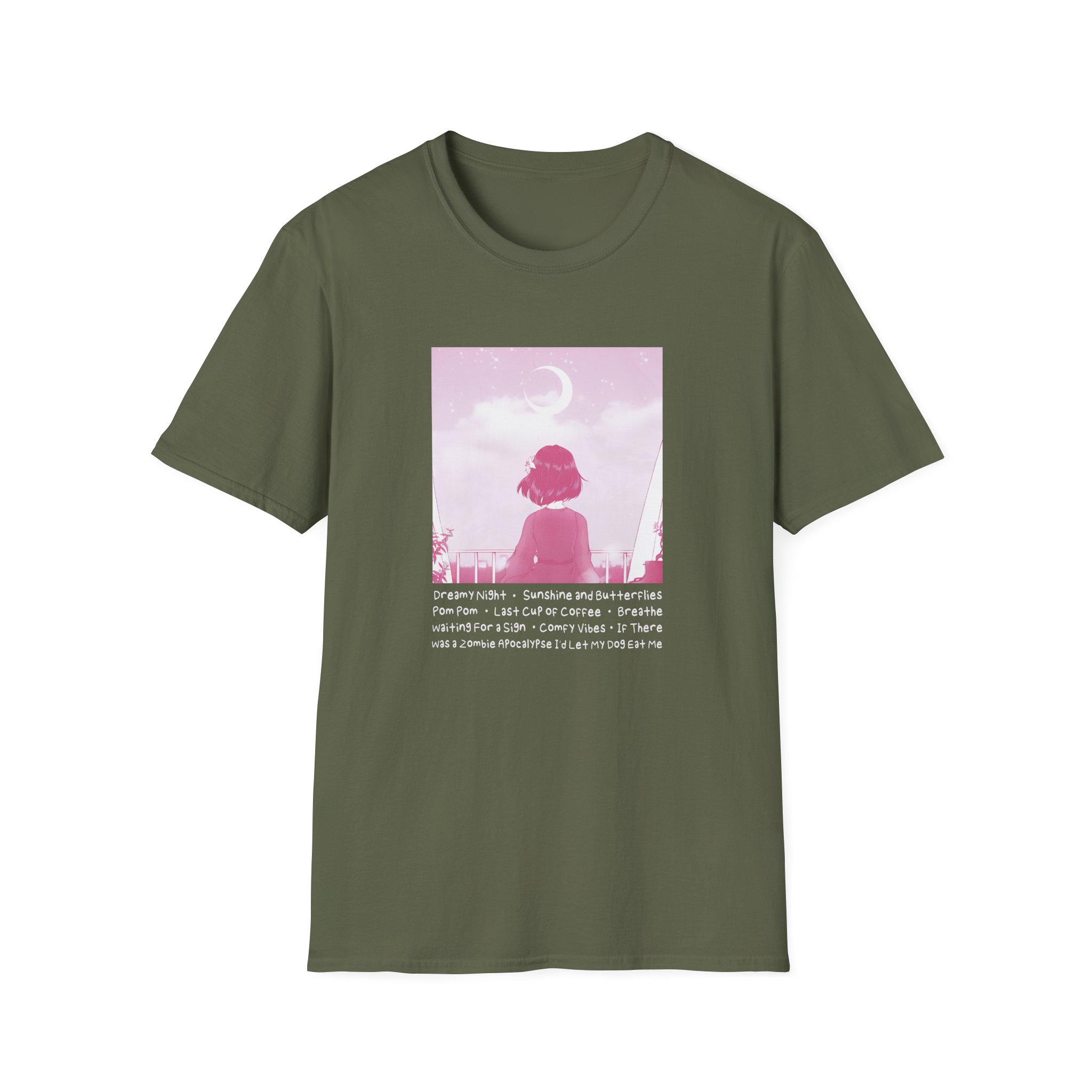 Lilypichu Dreamy Night Unisex Softstyle T-Shirt