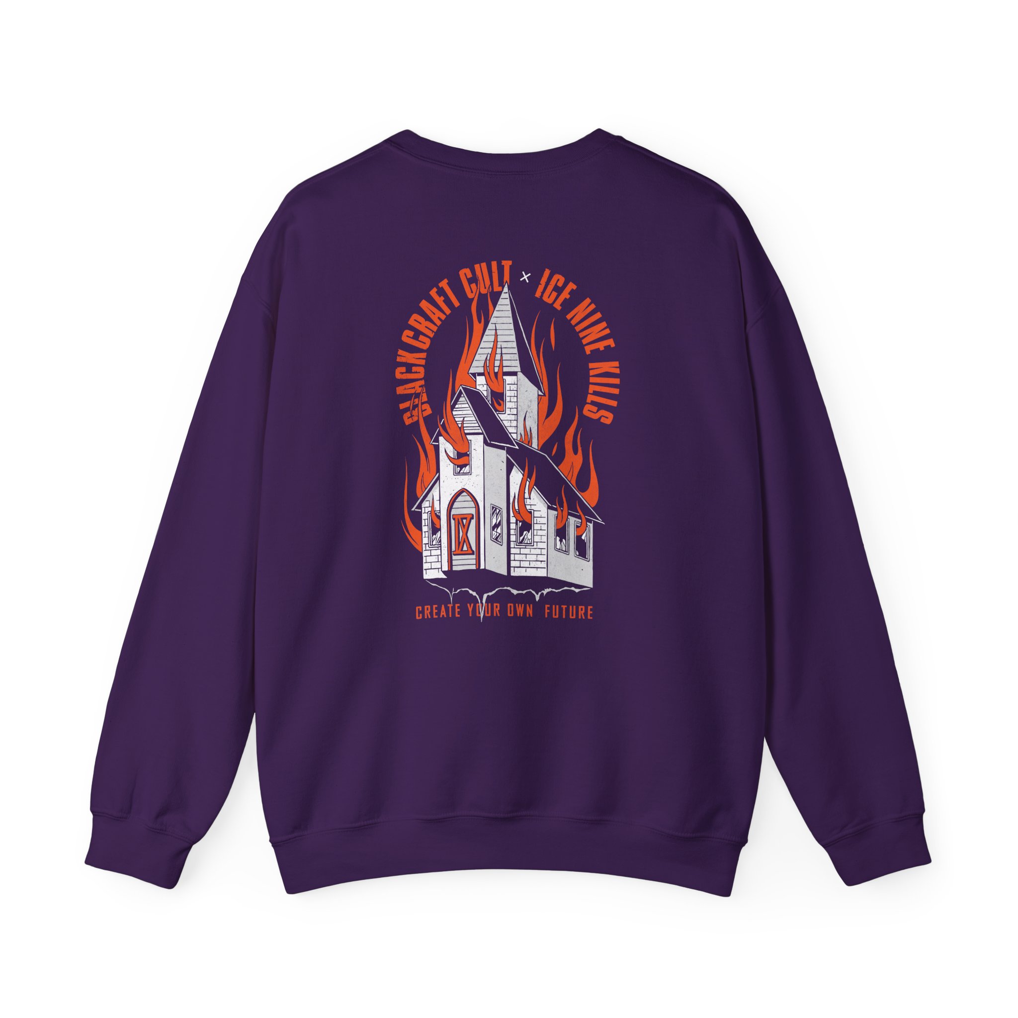 Ice Nine Kills Ink Burning Church Unisex Heavy Blendâ„¢ Crewneck Sweatshirt
