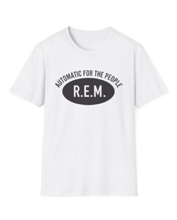 Rem Automatic for the People Unisex Softstyle T-Shirt