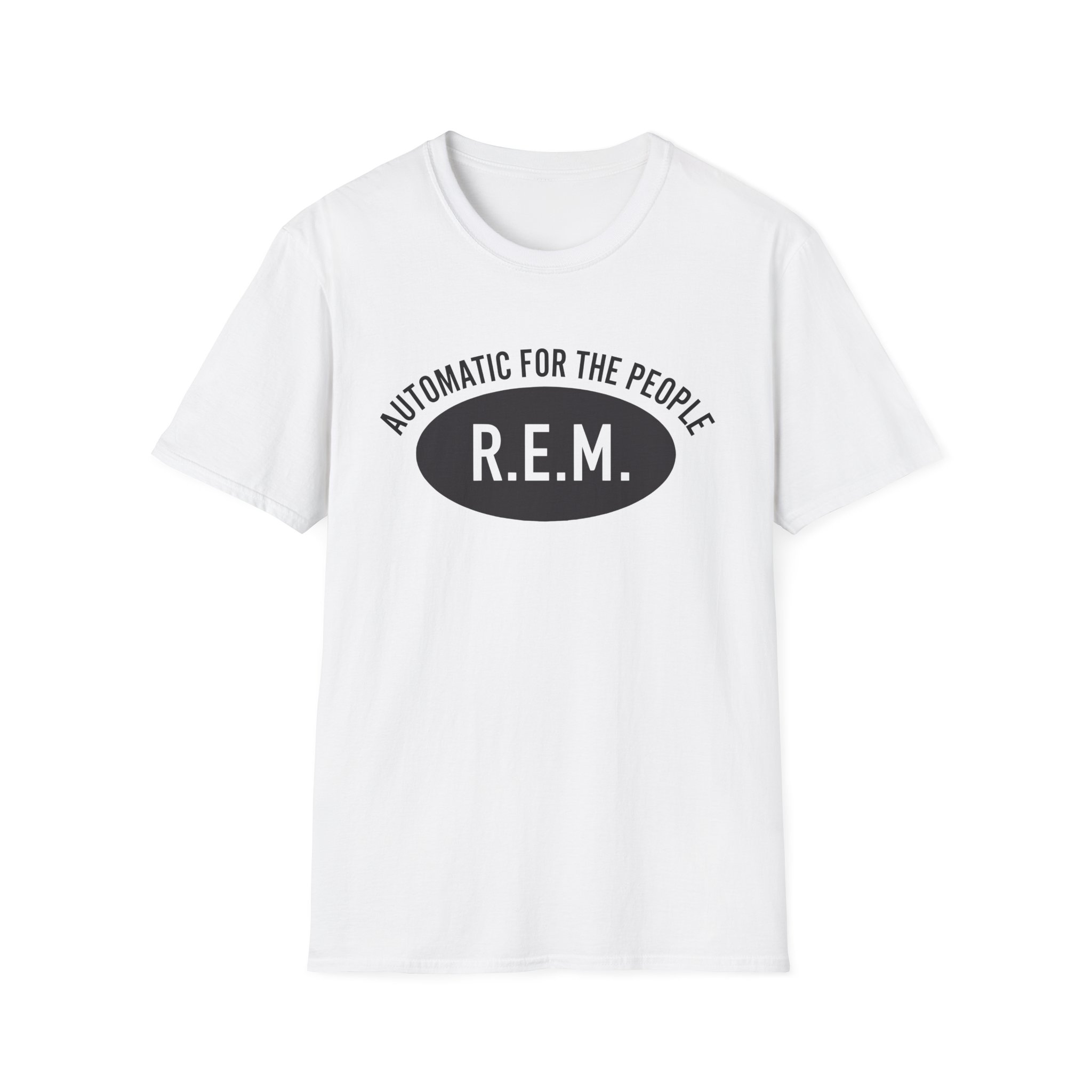 Rem Automatic for the People Unisex Softstyle T-Shirt