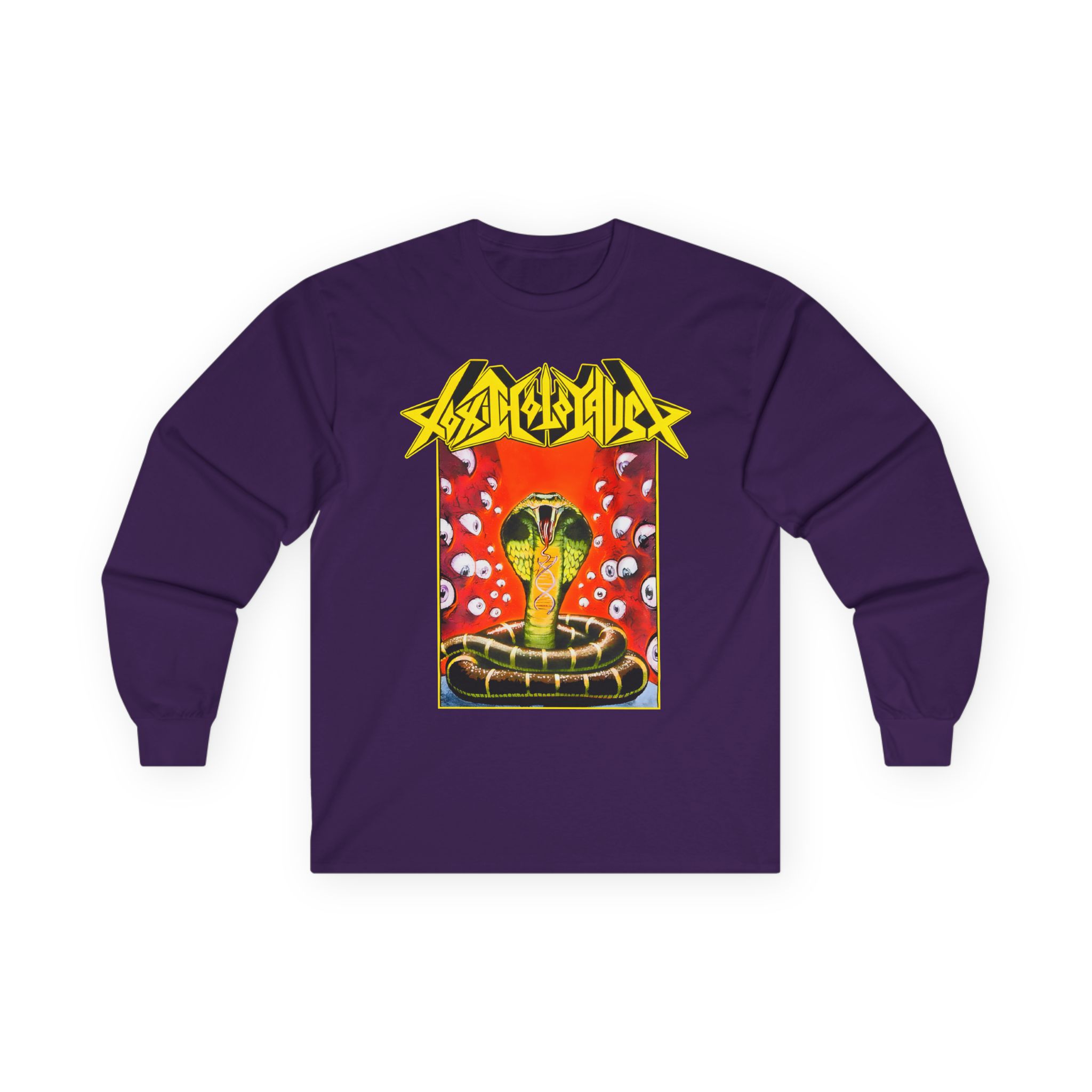 Toxic Holocaust Chemistry of Consciousness Album Art Unisex Ultra Cotton Long Sleeve Tee
