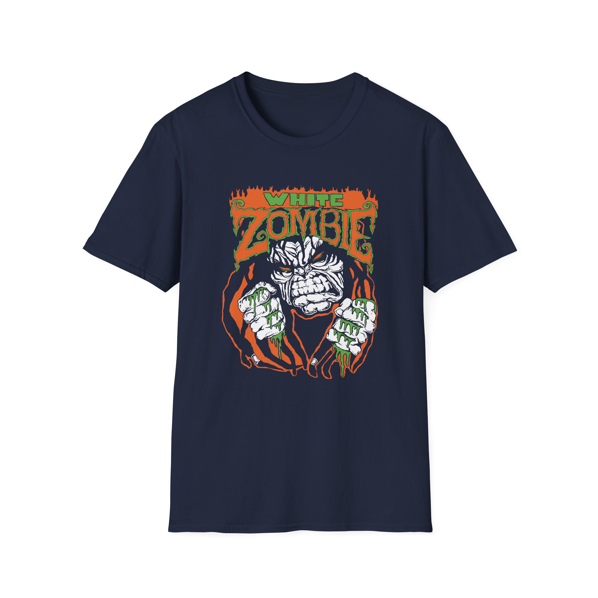 White Zombie Monster Lugosi Unisex Softstyle T-Shirt