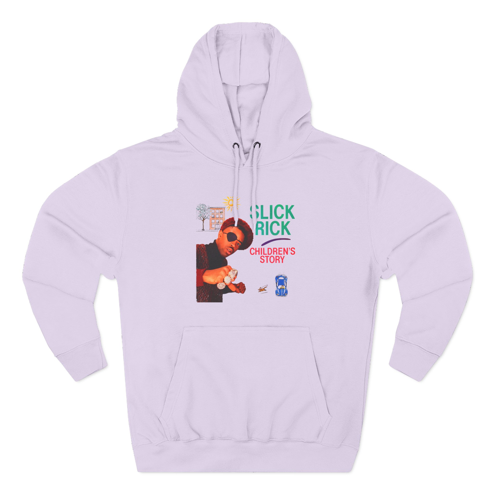 Slick Rick Three-Panel Fleece Hoodie