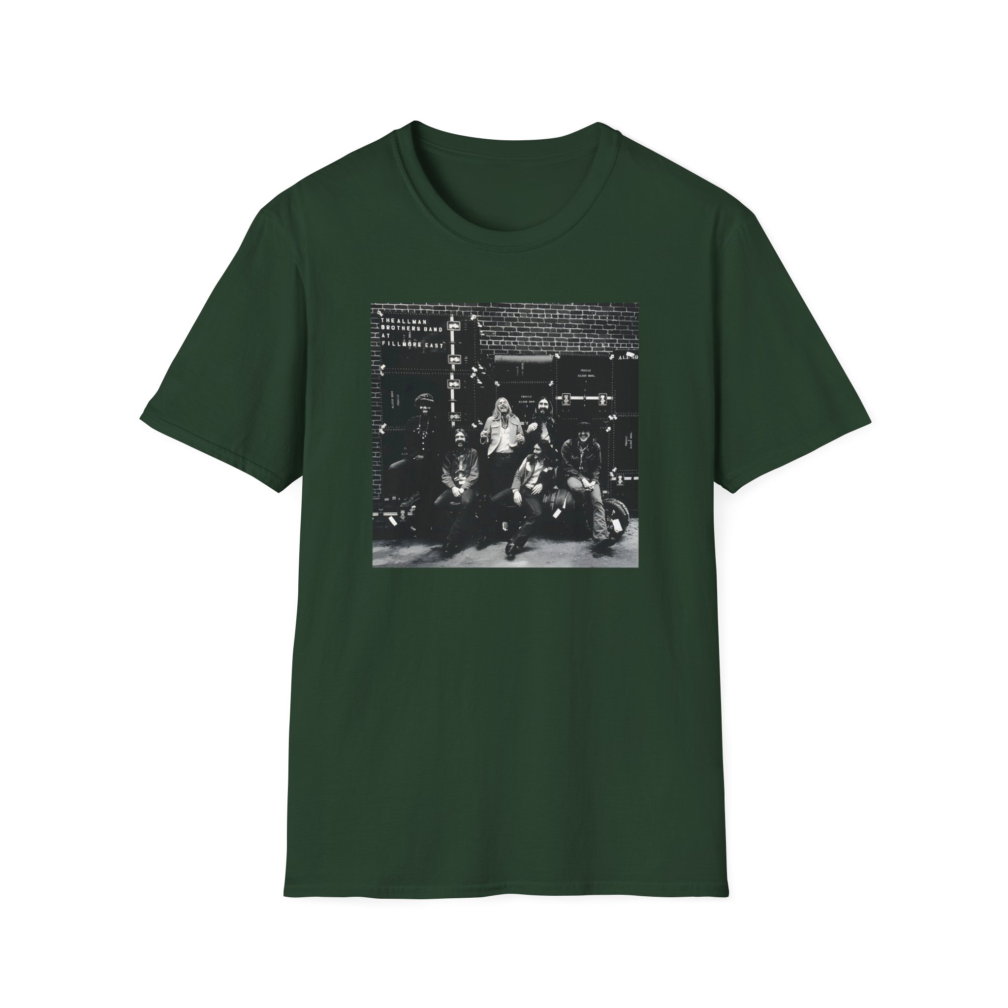 The Allman Brothers Band Fillmore East Unisex Softstyle T-Shirt