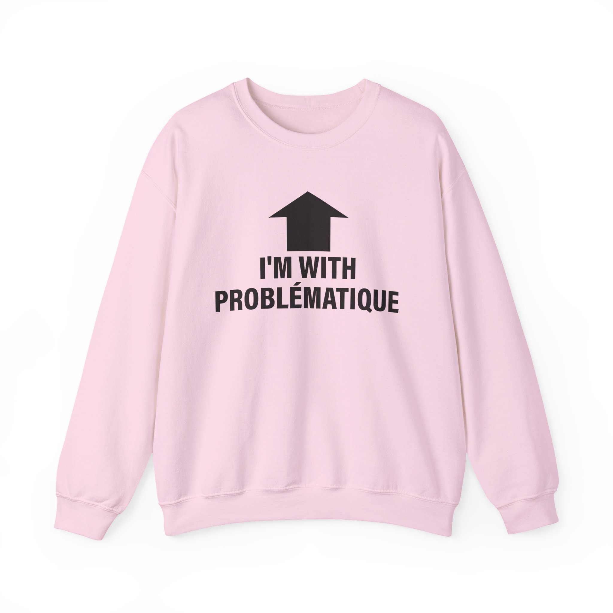 Kim Petras I’m With Problématique Unisex Heavy Blend™ Crewneck Sweatshirt