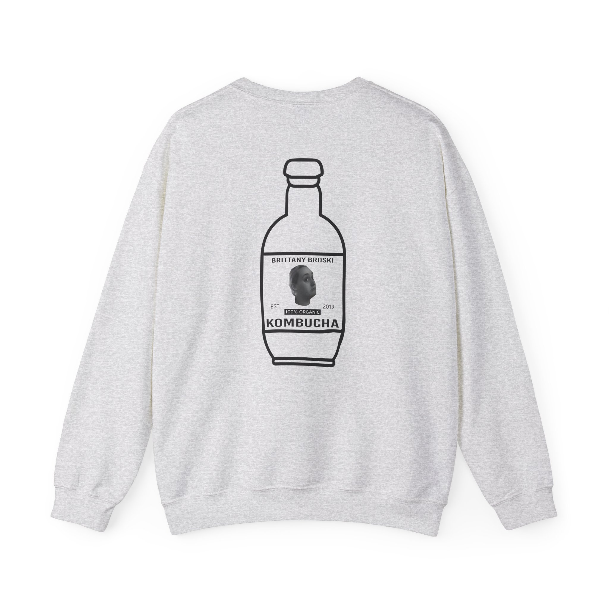 Broski Report Kombucha Unisex Heavy Blendâ„¢ Crewneck Sweatshirt