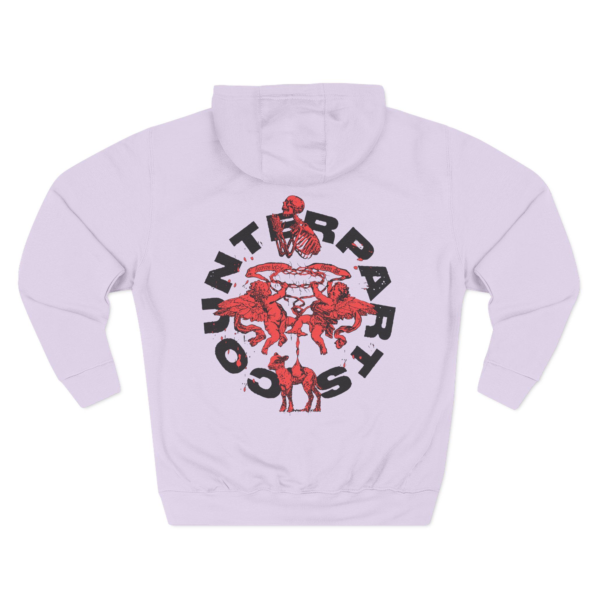 Counterparts Three-Panel Fleece Hoodie