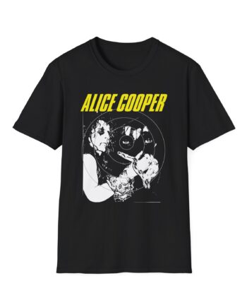 Alice Cooper Radial Horror Unisex Softstyle T-Shirt