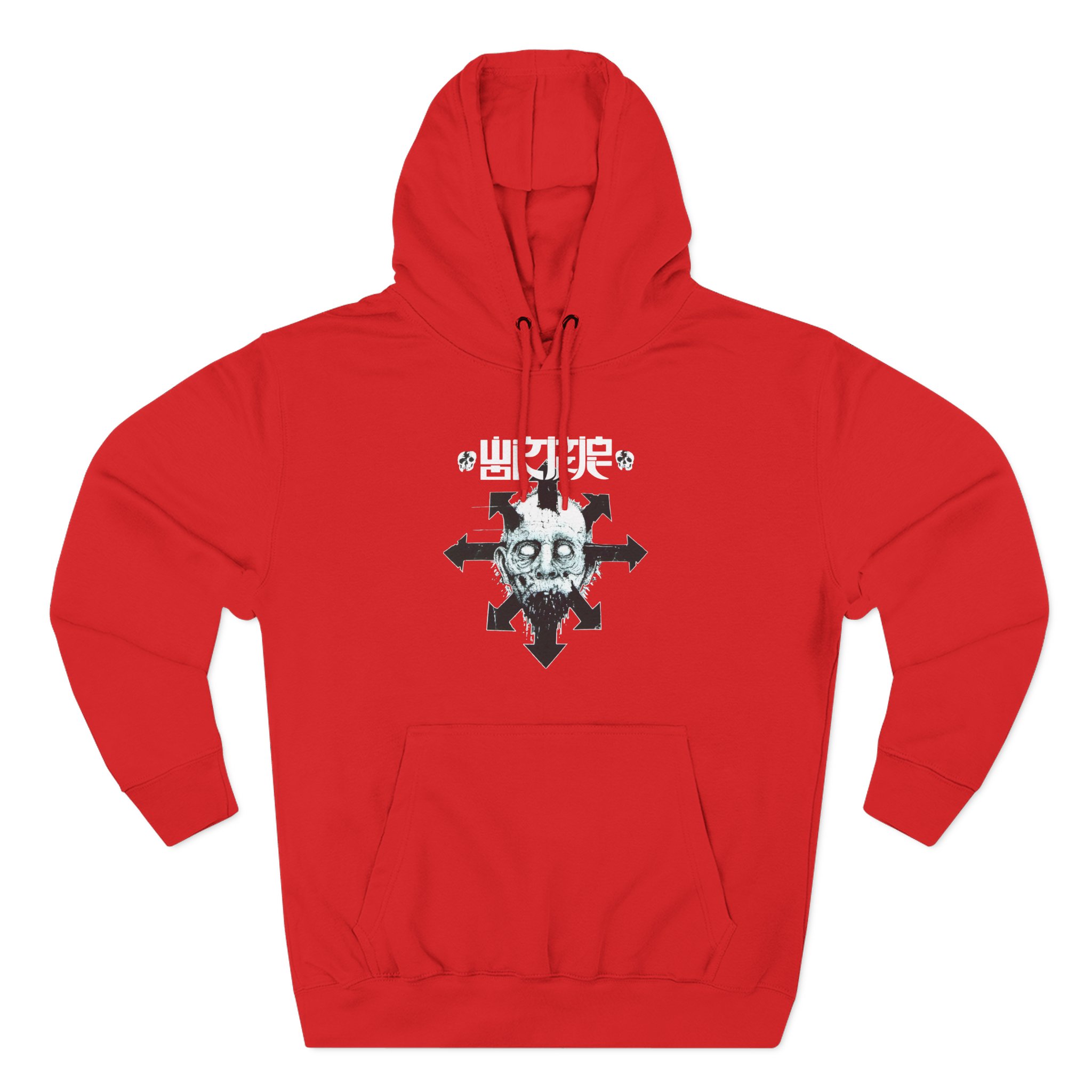 Wormrot Star of Chaos Three-Panel Fleece Hoodie
