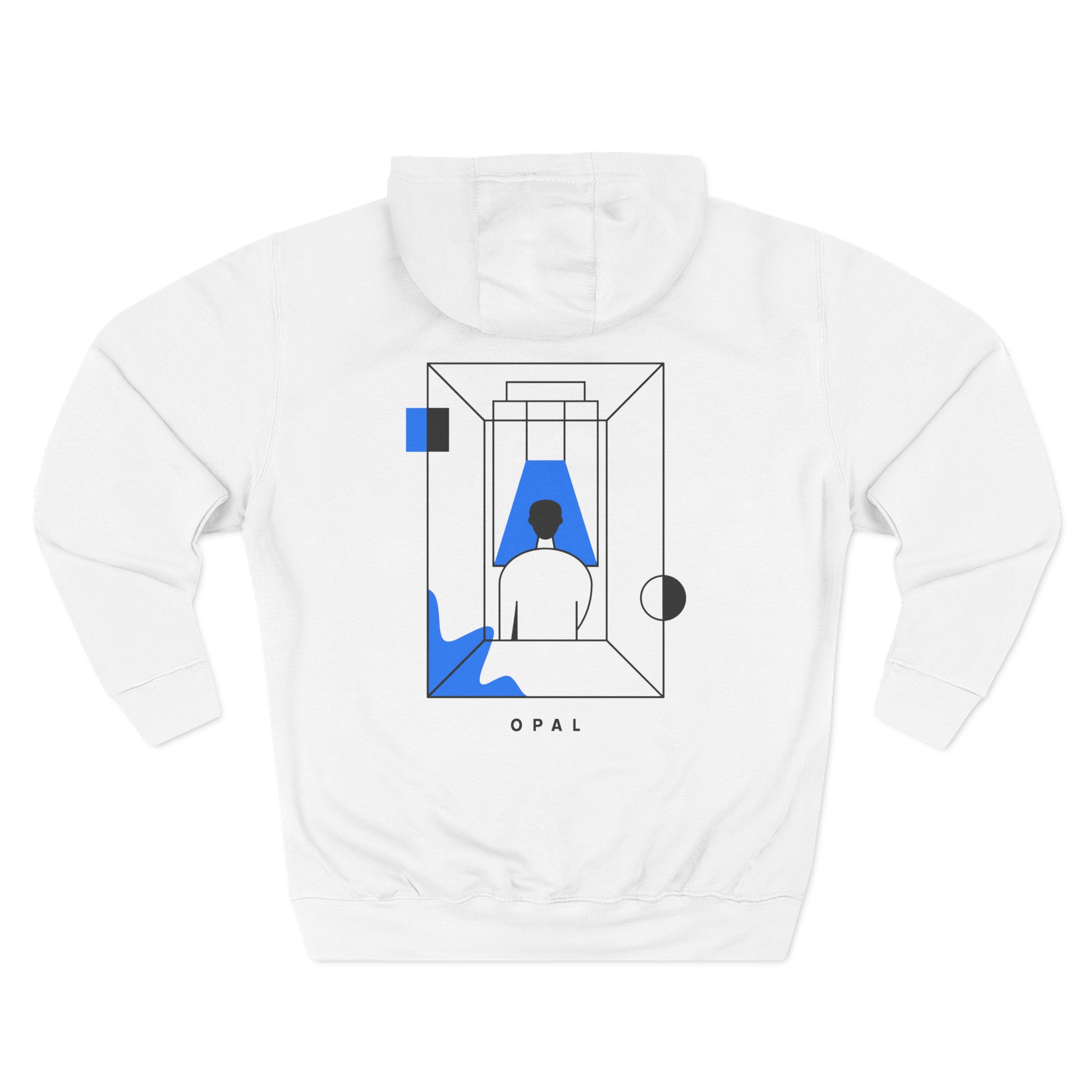 Bicep OPAL Three-Panel Fleece Hoodie